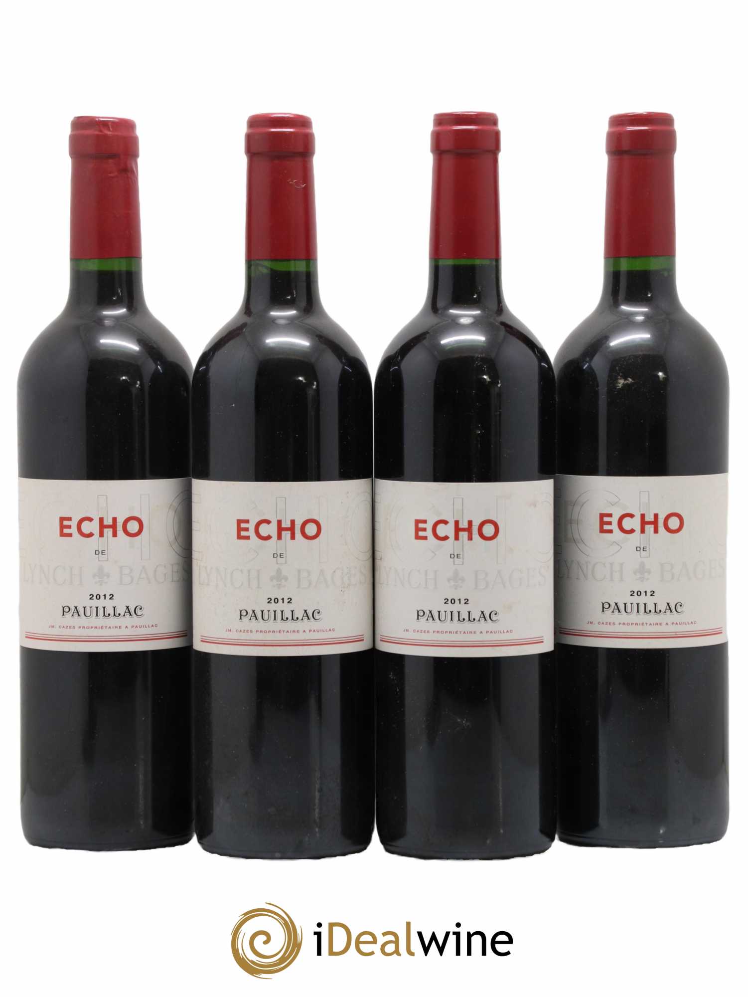 Echo de Lynch Bages Second Vin 2012 - Lot de 4 bouteilles - 0