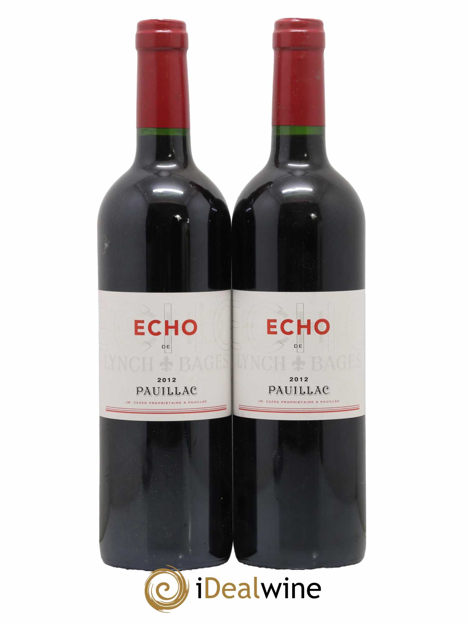Echo de Lynch Bages Second Vin 2012 - Lot de 2 bouteilles - 0