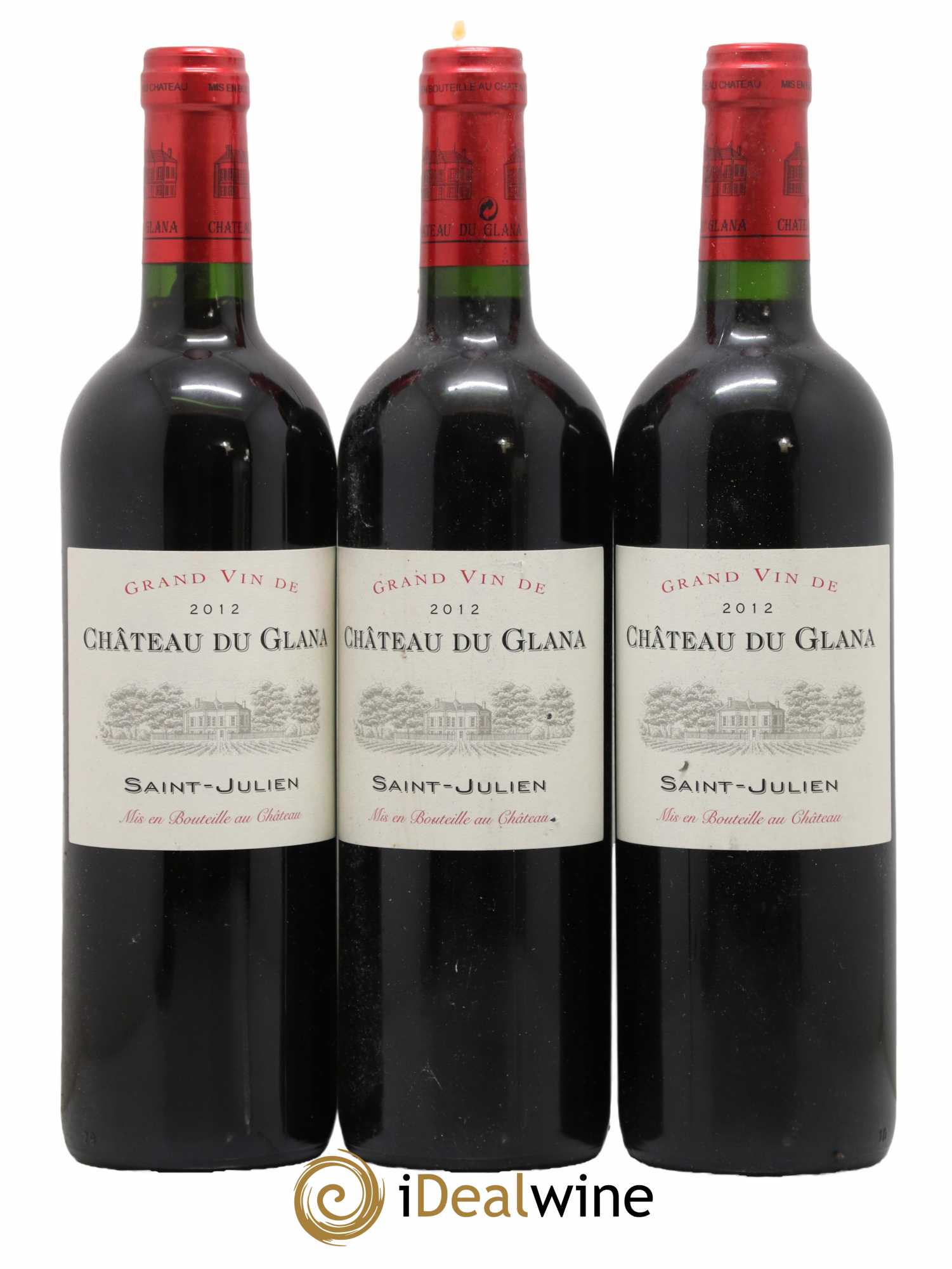 Château du Glana 2012 - Lot de 3 bouteilles - 0