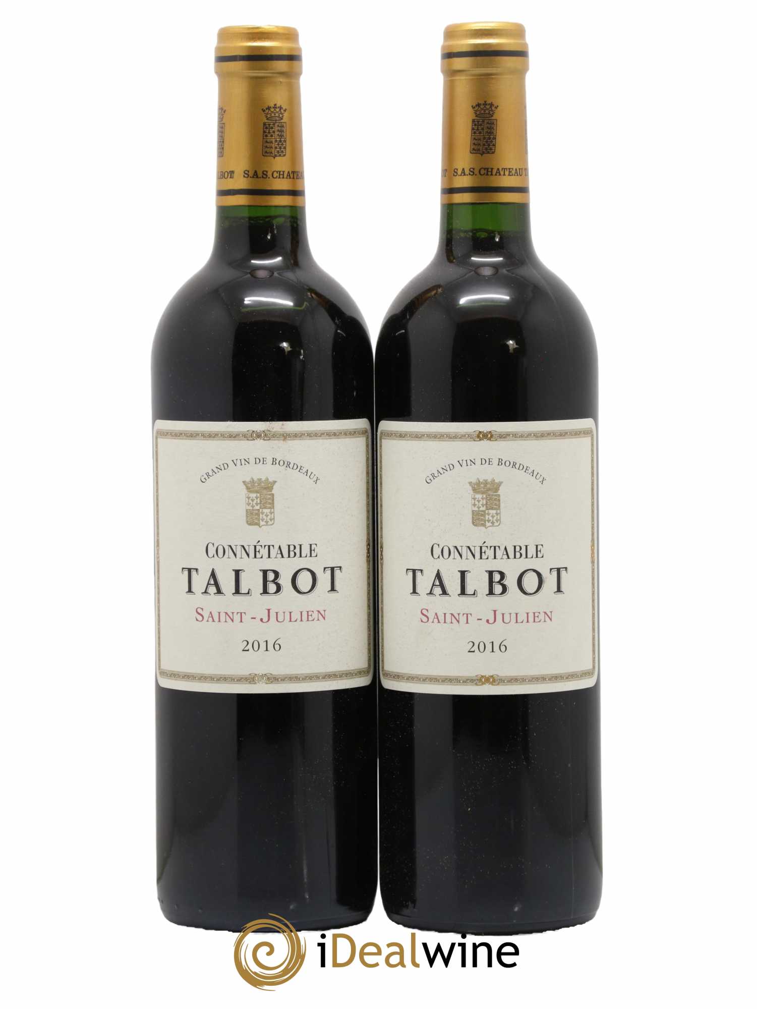 Connétable de Talbot Second Vin 2016 - Lot de 2 bouteilles - 0