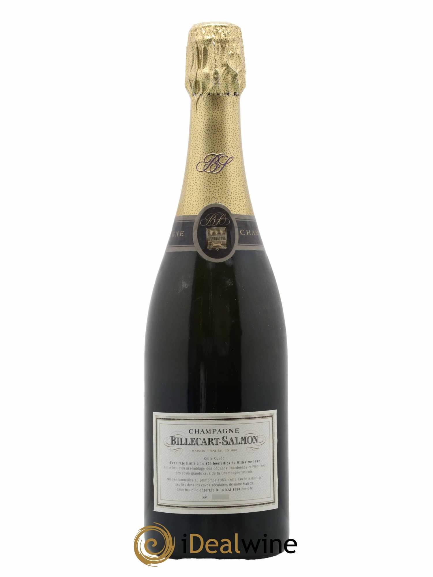 Grande Cuvée Billecart-Salmon 1982 - Lot de 1 bouteille - 1