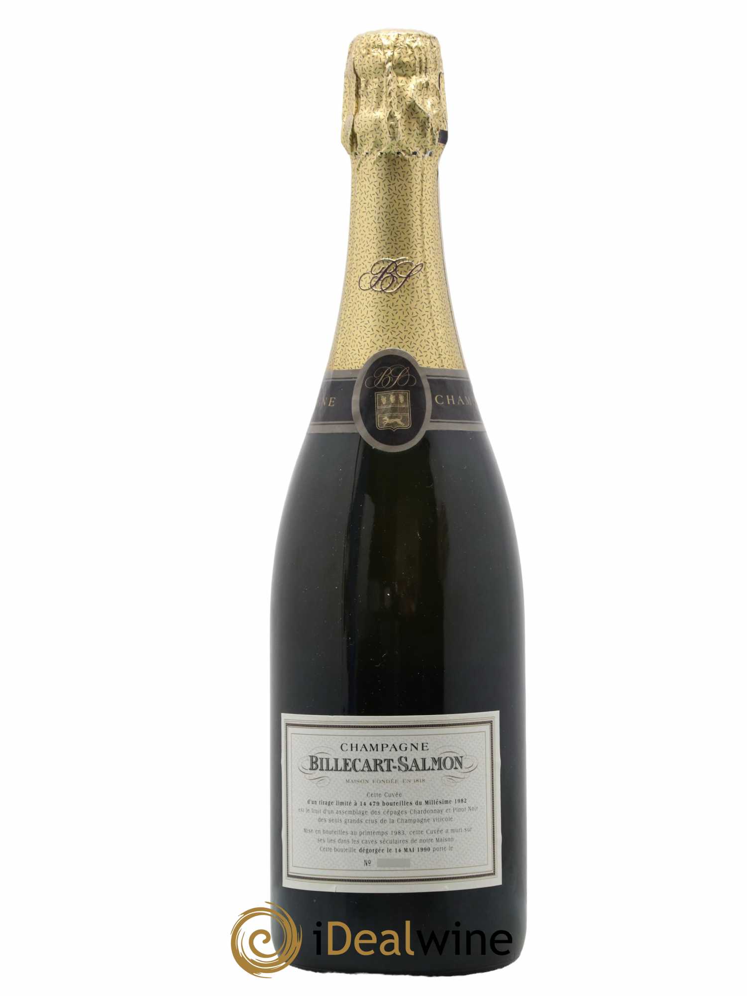 Grande Cuvée Billecart-Salmon 1982 - Lot de 1 bouteille - 1