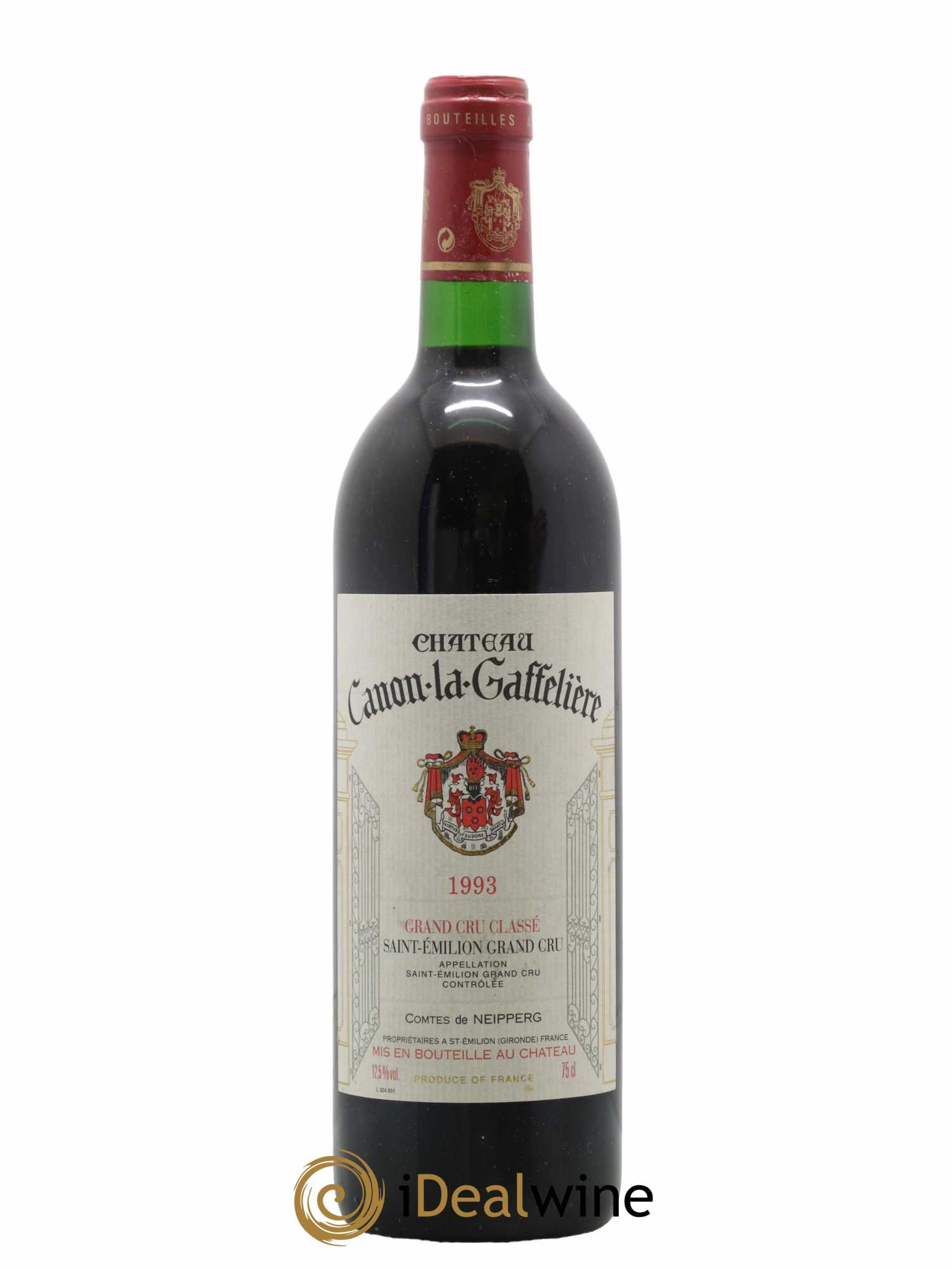 Château Canon la Gaffelière 1er Grand Cru Classé B 1993 - Lot de 1 bouteille - 0