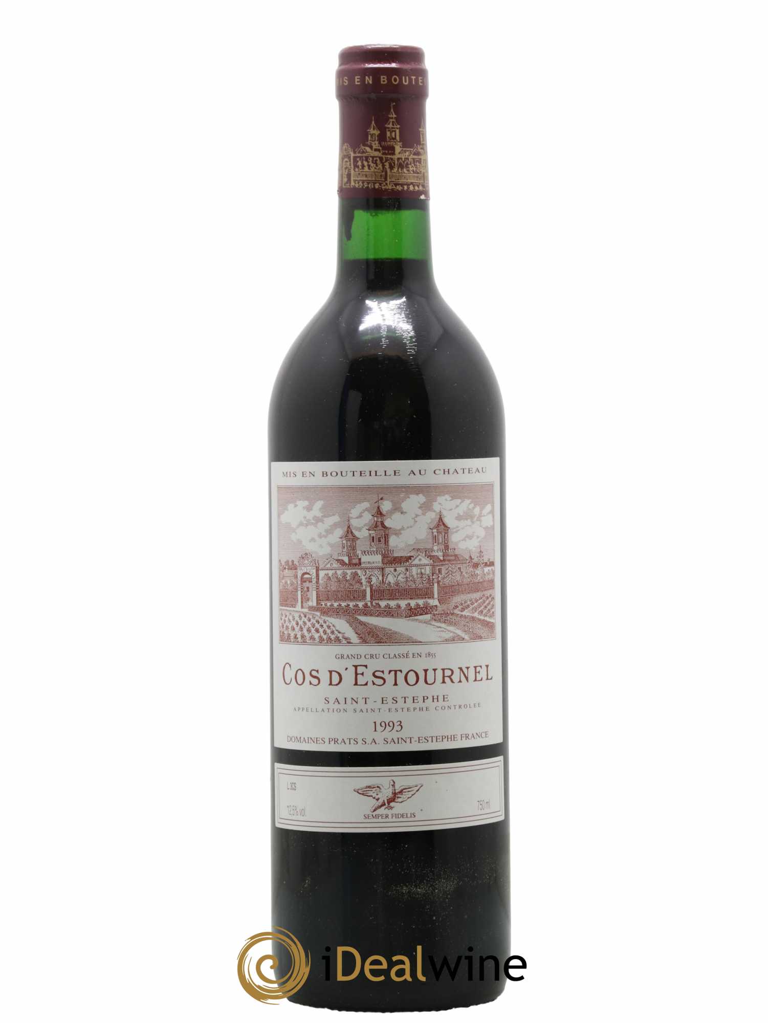 Cos d'Estournel 2ème Grand Cru Classé 1993 - Lot de 1 bouteille - 0