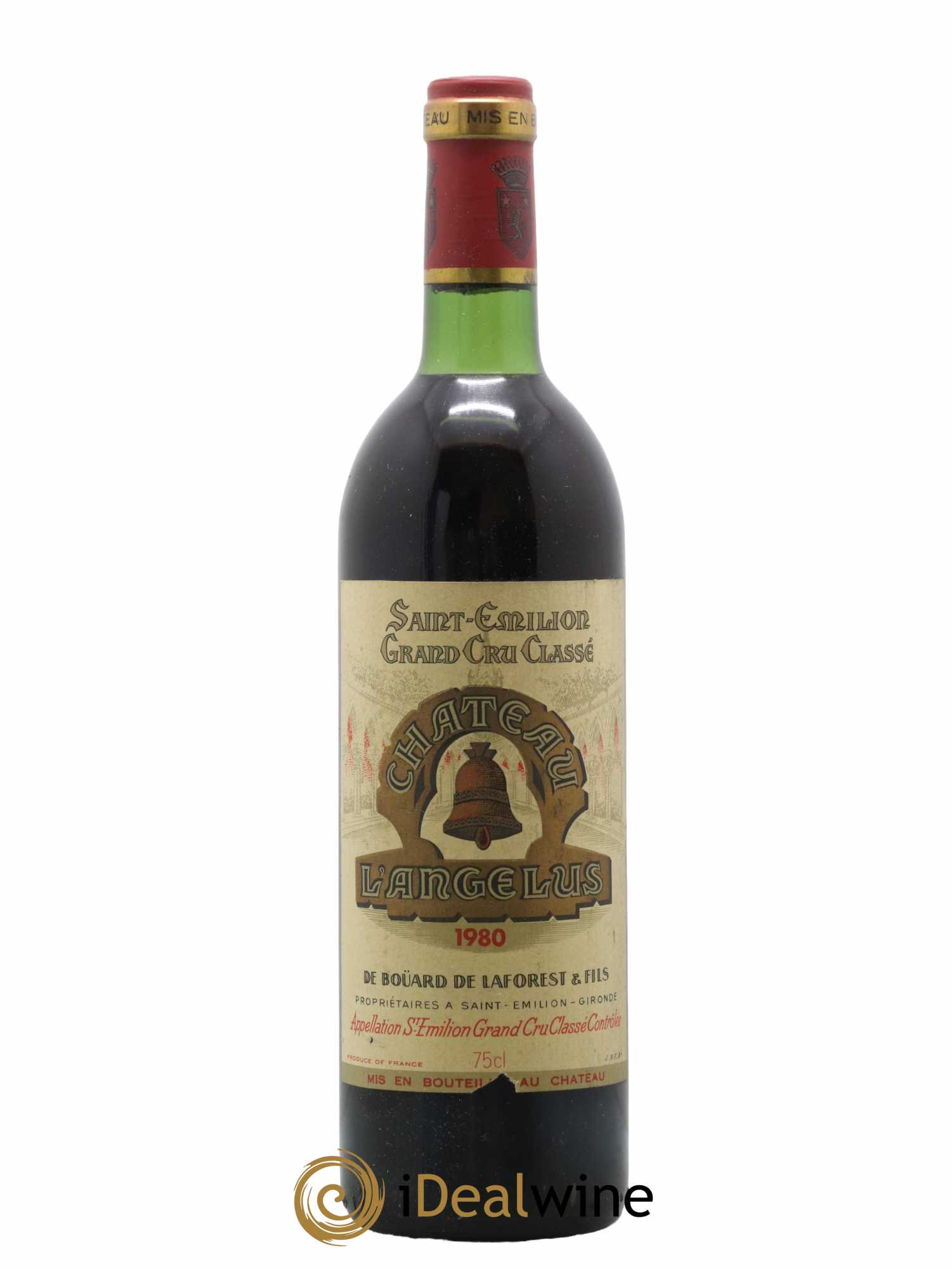 Château Angélus 1er Grand Cru Classé A 1980 - Lot de 1 bouteille - 0