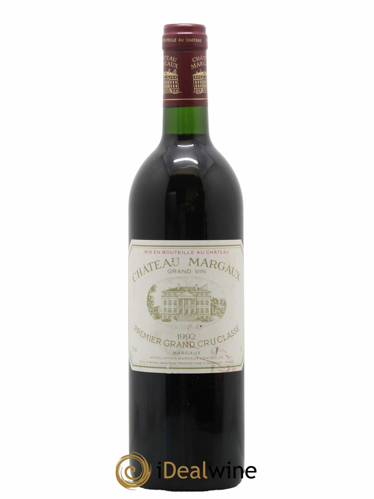 Château Margaux 1er Grand Cru Classé 1992 - Lot de 1 bouteille - 0