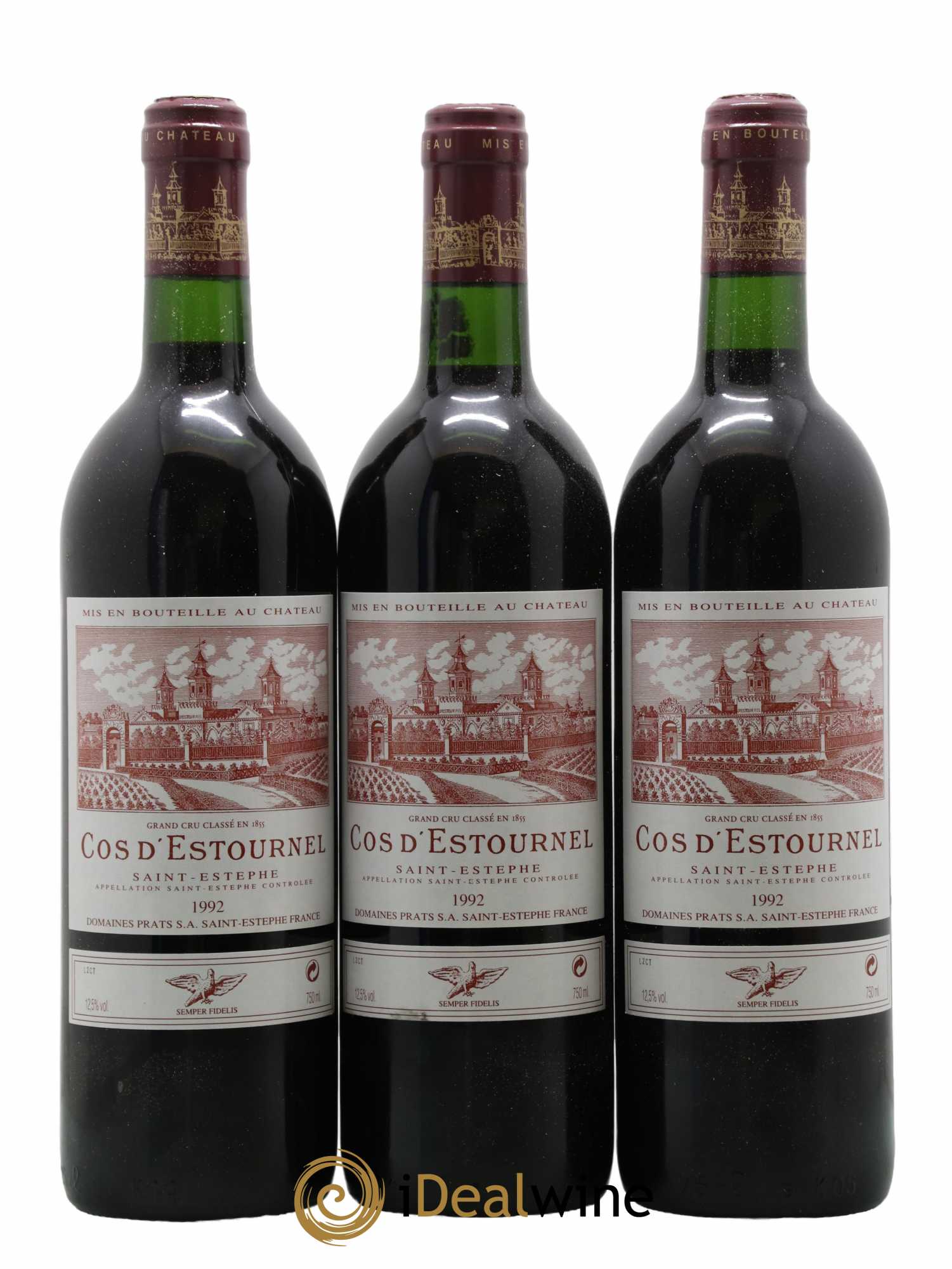 Cos d'Estournel 2ème Grand Cru Classé 1992 - Lot de 12 bouteilles - 3