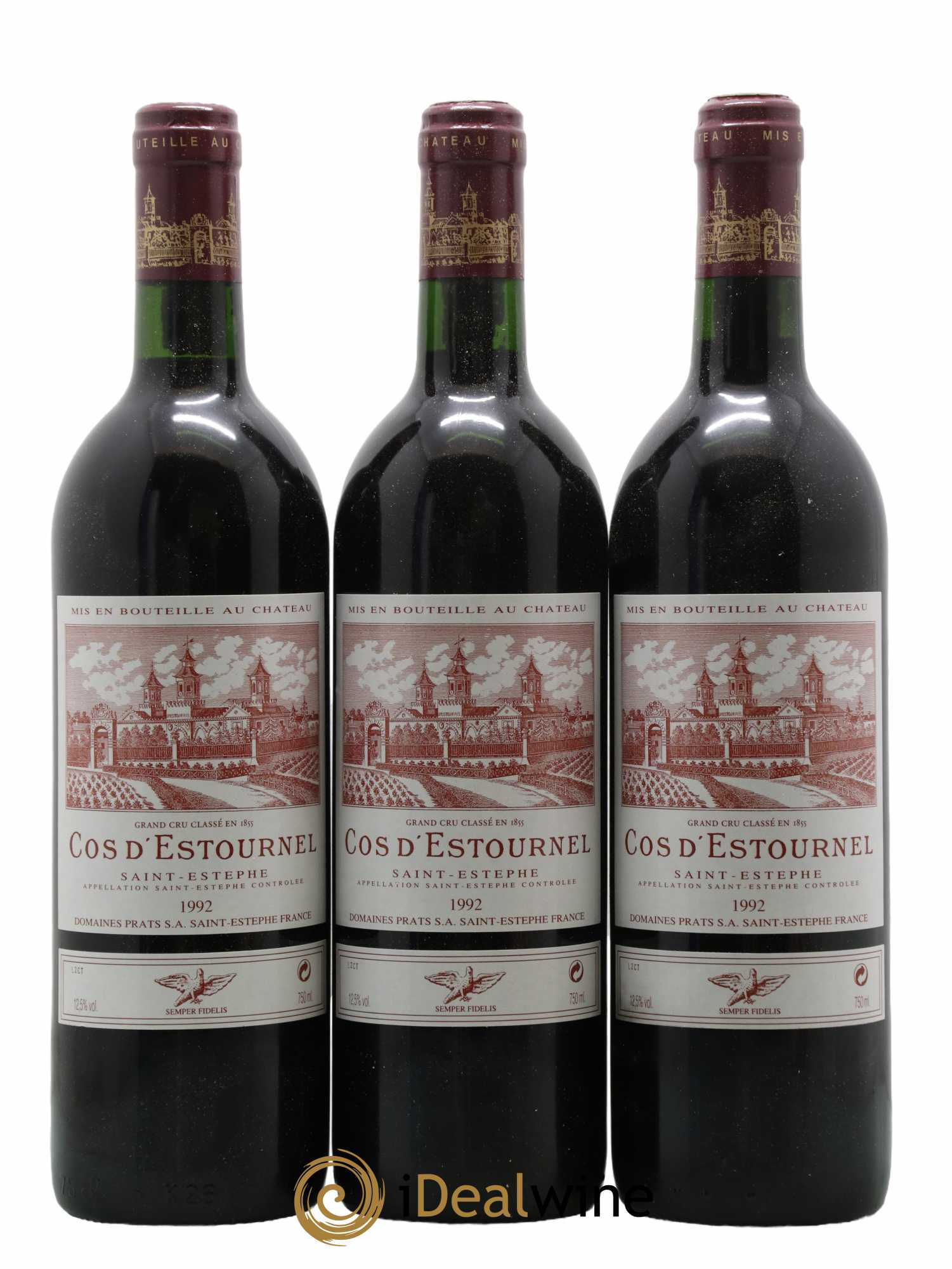 Cos d'Estournel 2ème Grand Cru Classé 1992 - Lot de 12 bouteilles - 4