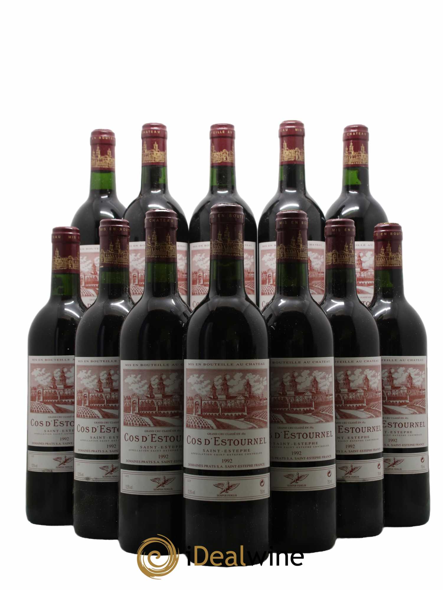 Cos d'Estournel 2ème Grand Cru Classé 1992 - Lot de 12 bouteilles - 0
