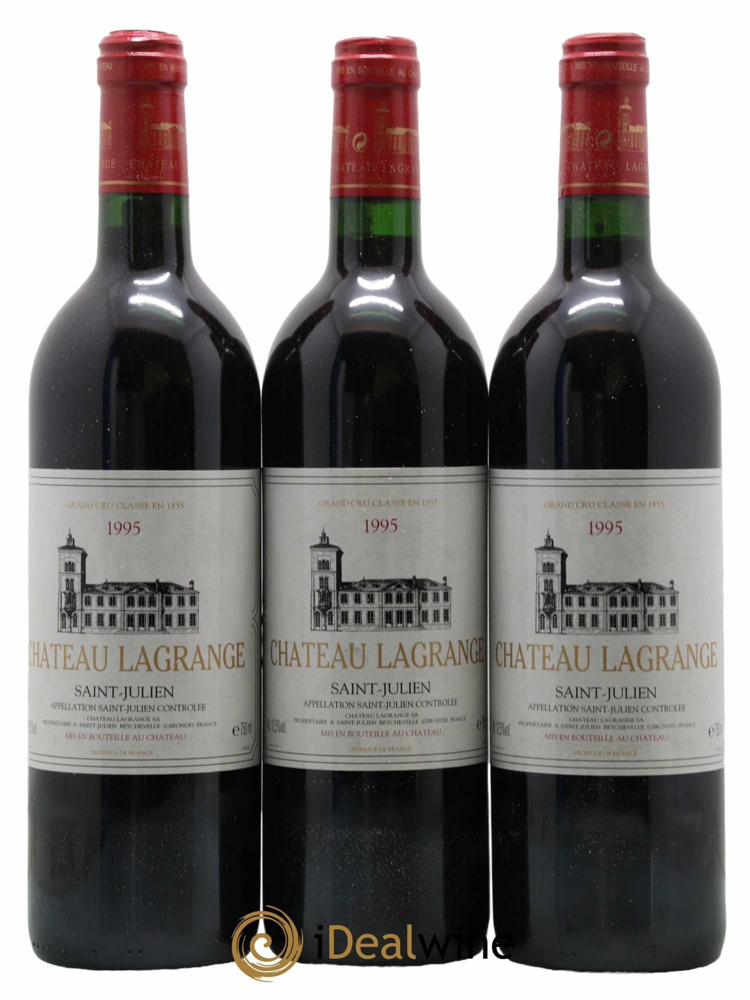 Château Lagrange 3ème Grand Cru Classé 1995 - Lot de 12 bouteilles - 1