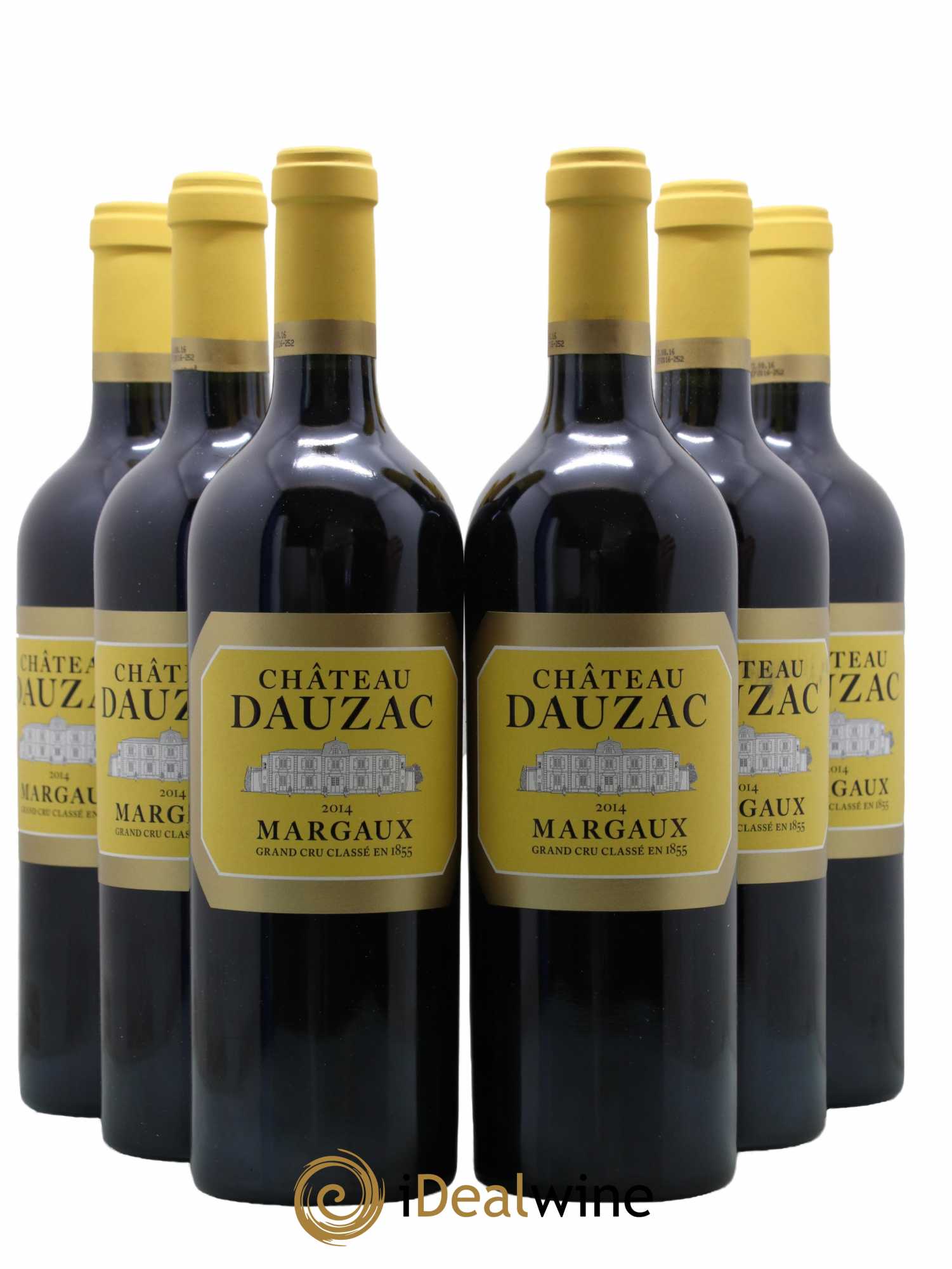 Château Dauzac 5ème Grand Cru Classé 2014 - Lot de 6 bouteilles - 0