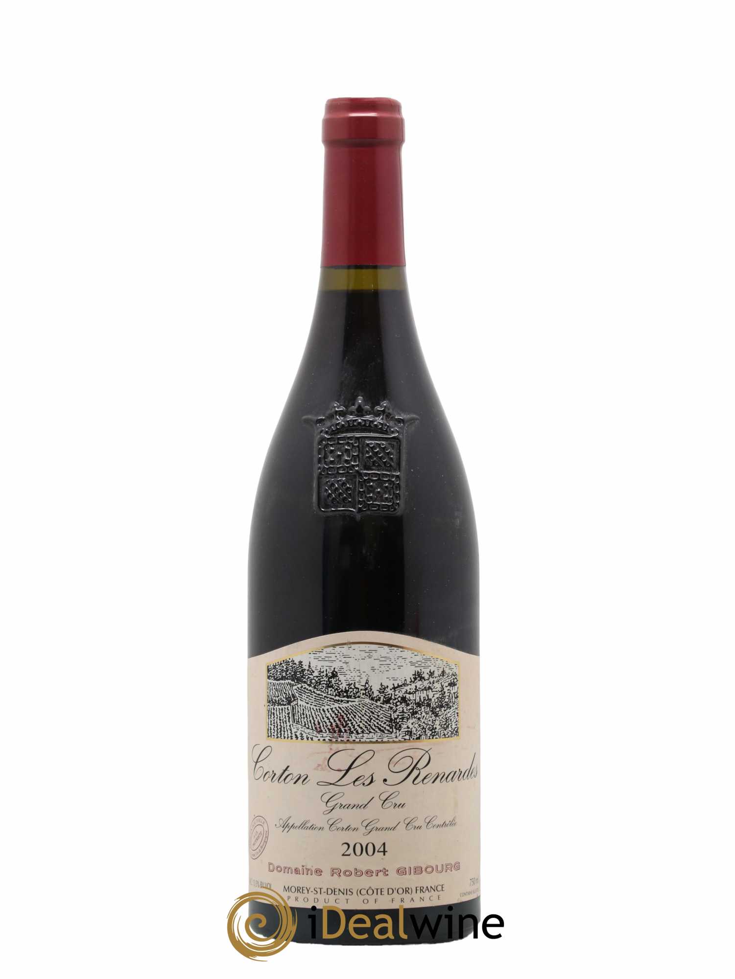 Corton Grand Cru Renardes Robert Gibourg 2004 - Lot de 1 bouteille - 0