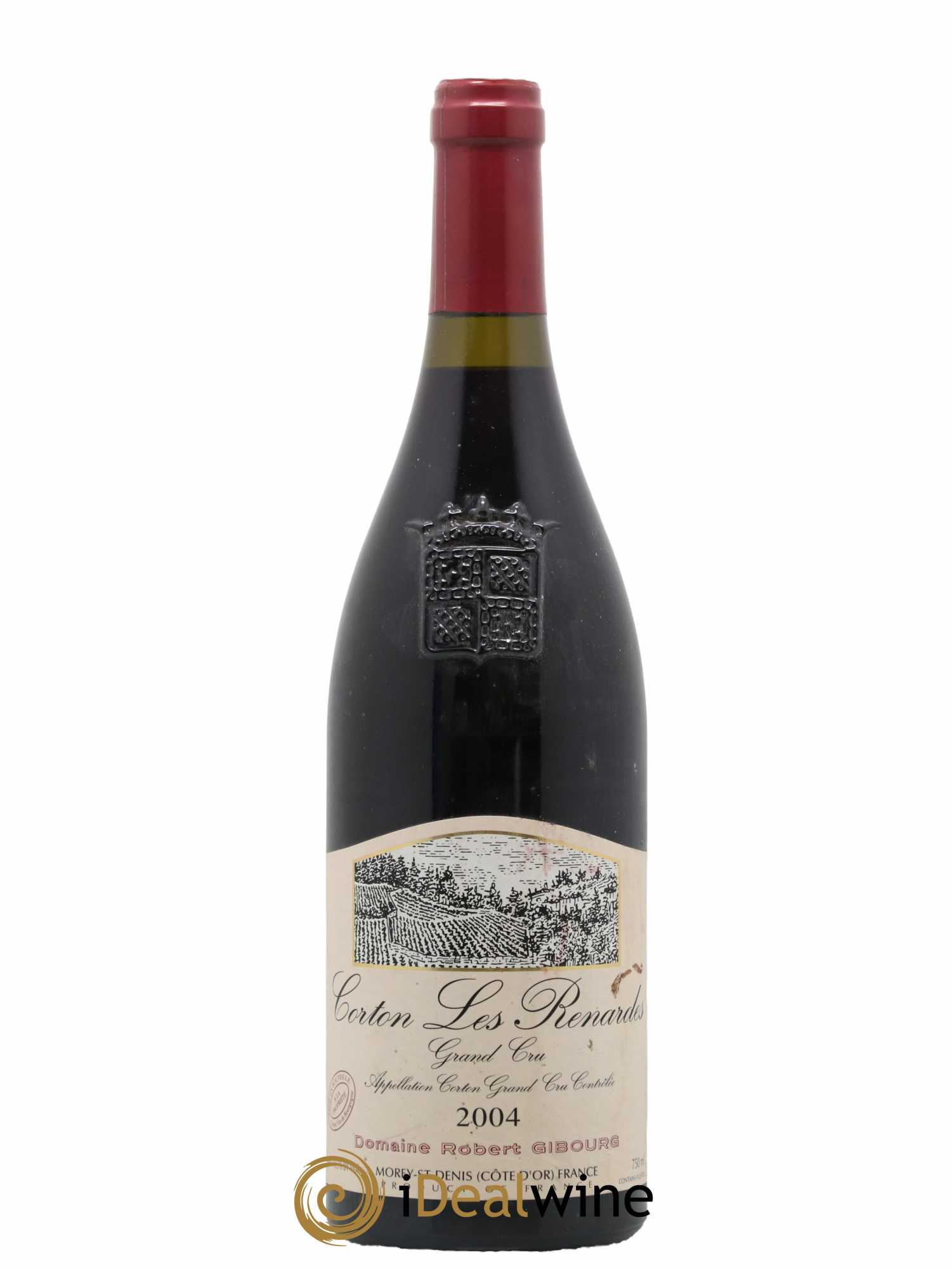 Corton Grand Cru Renardes Robert Gibourg 2004 - Lot de 1 bouteille - 0