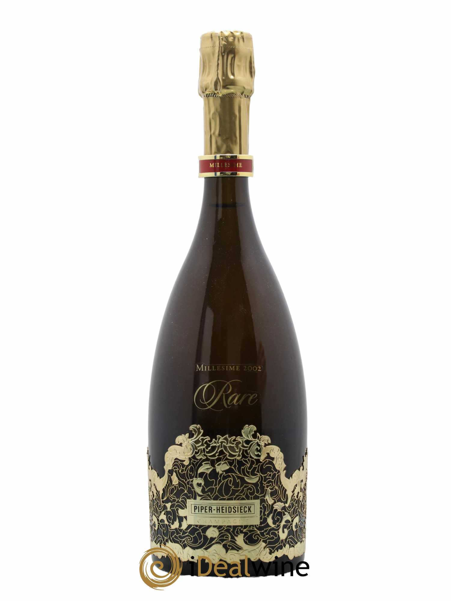 Rare Piper Heidsieck 2002 - Lot de 1 bouteille - 1