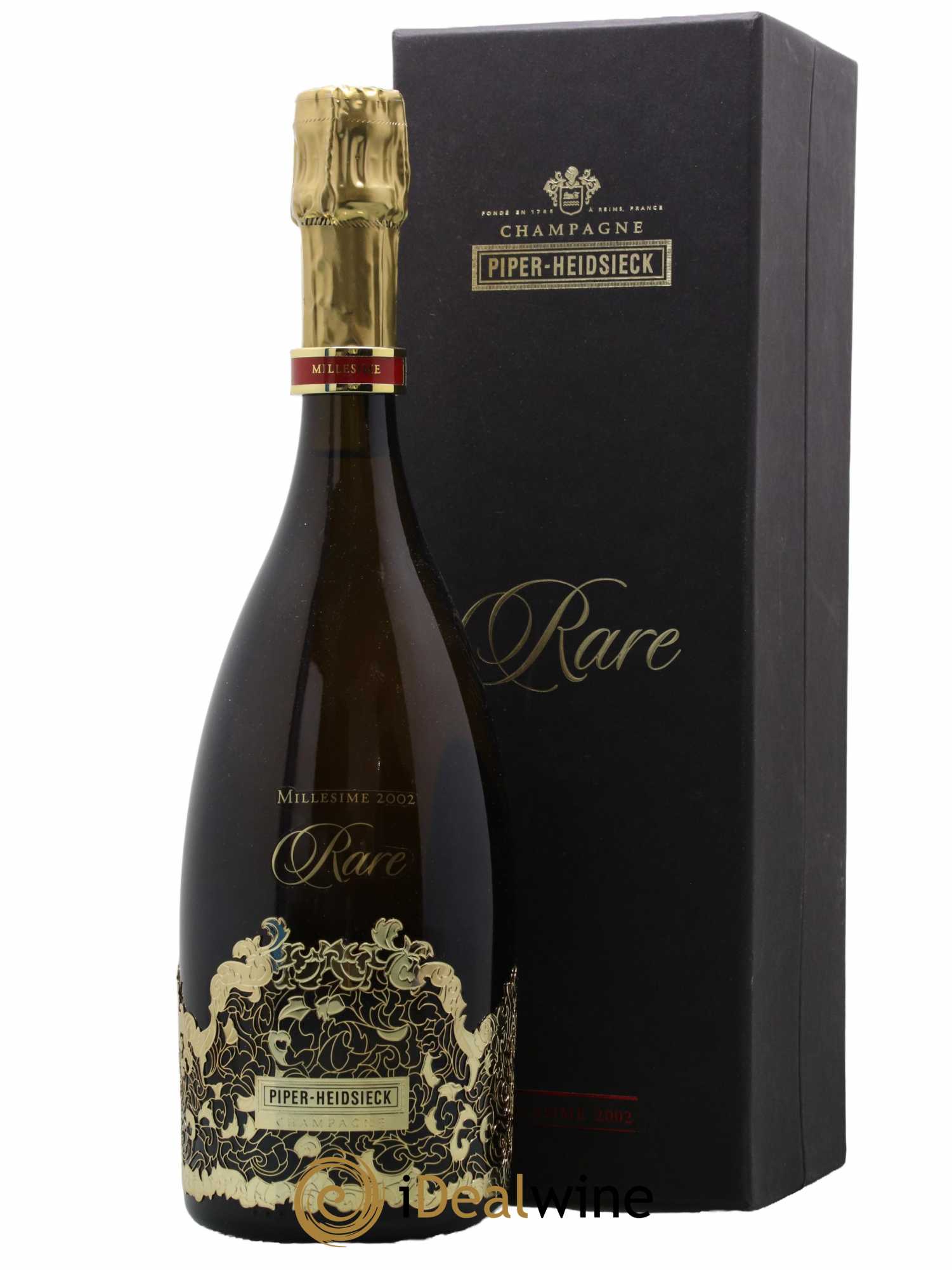 Rare Piper Heidsieck 2002 - Lot de 1 bouteille - 0