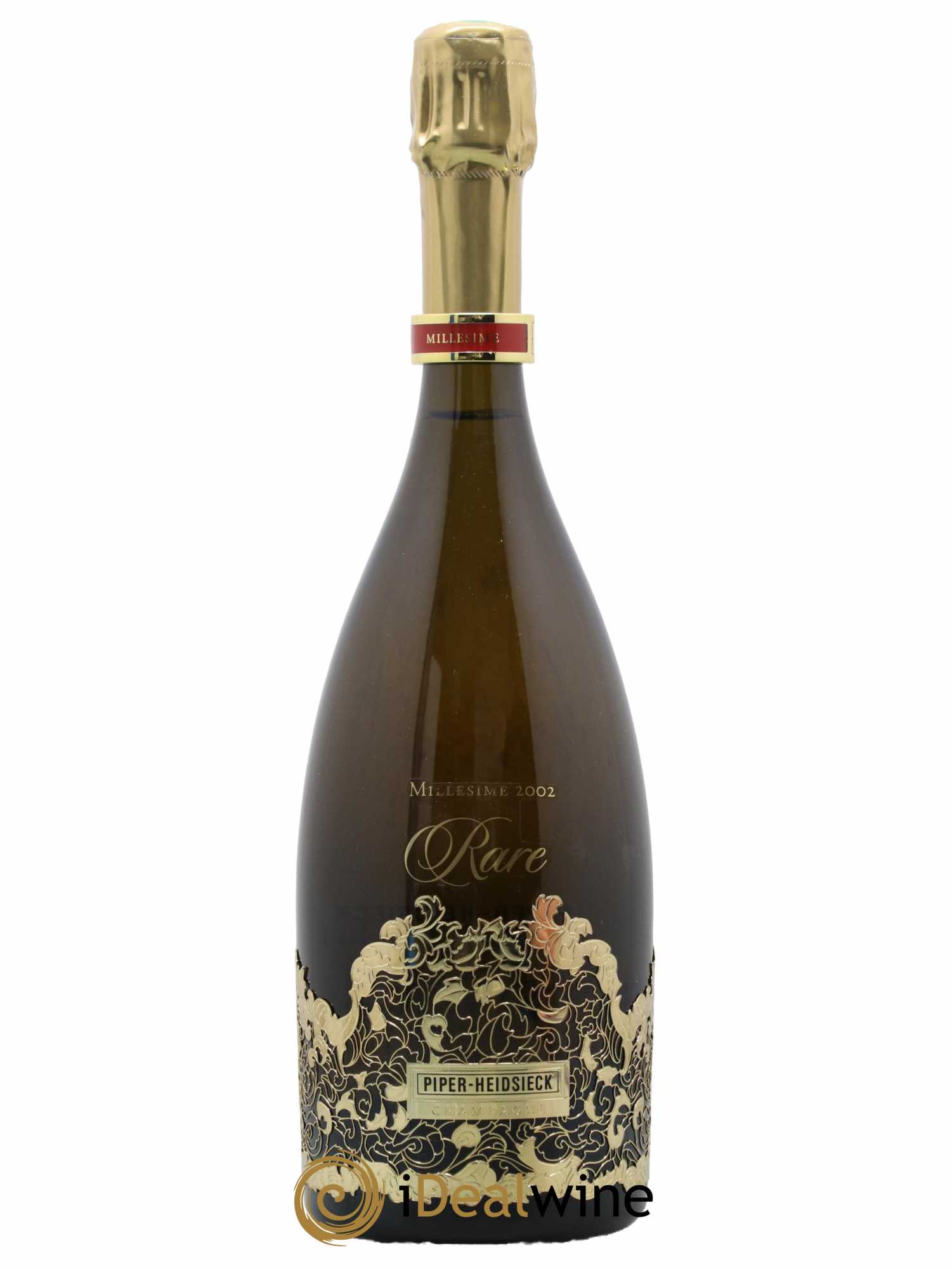 Rare Piper Heidsieck 2002 - Lot de 1 bouteille - 0