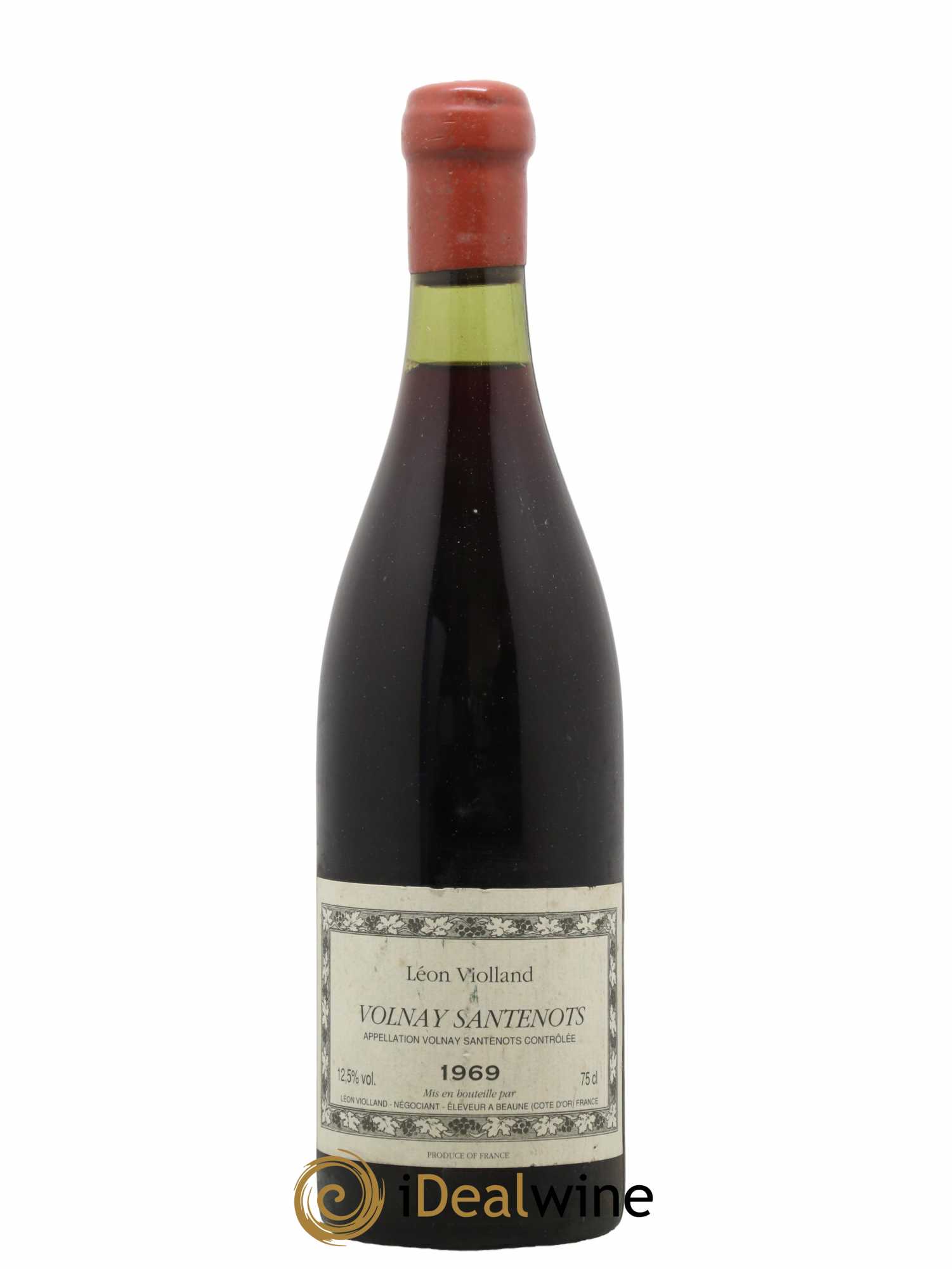 Volnay 1er Cru Santenots Domaine Léon Violland 1969 - Lot de 1 bouteille - 0