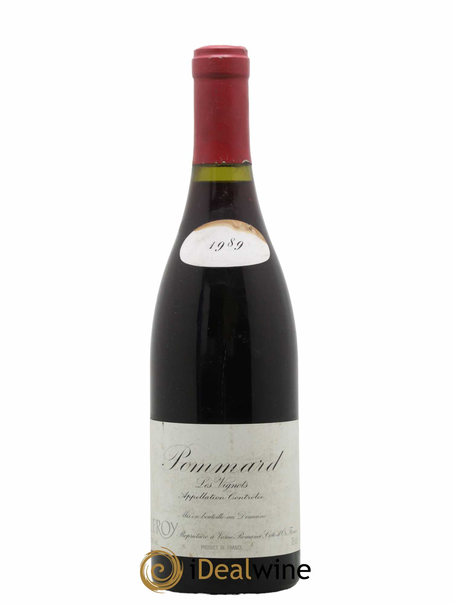Pommard Les Vignots Leroy SA 1989 - Lot de 1 bouteille - 0