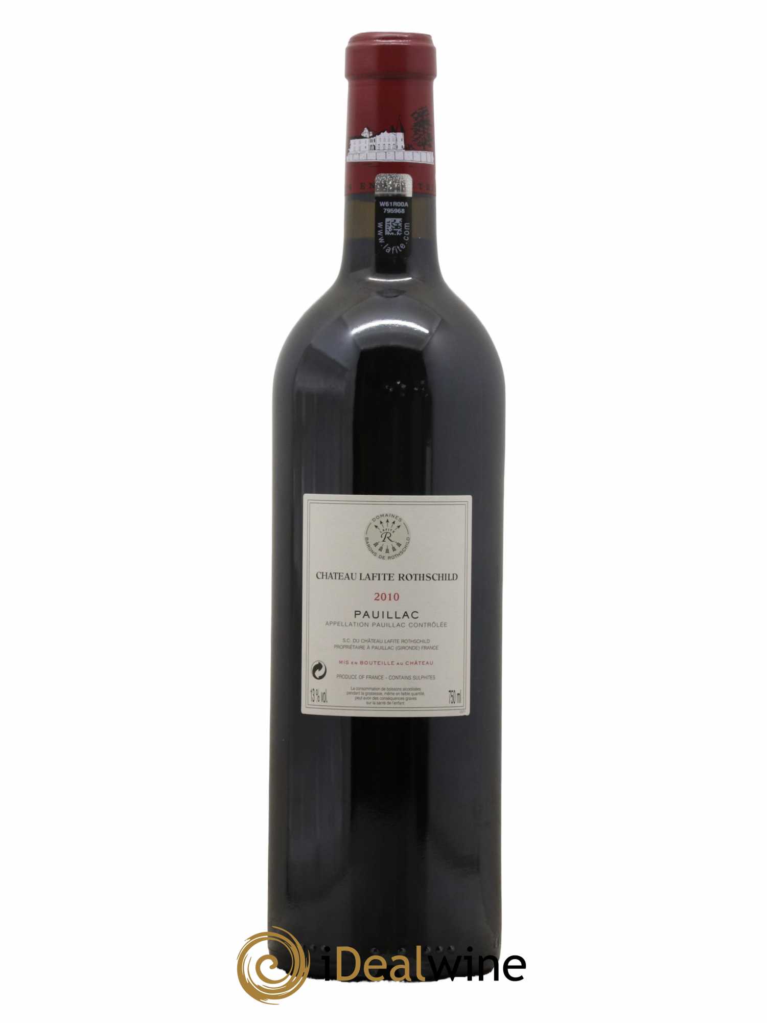 Château Lafite Rothschild 1er Grand Cru Classé 2010 - Lot de 1 bouteille - 1