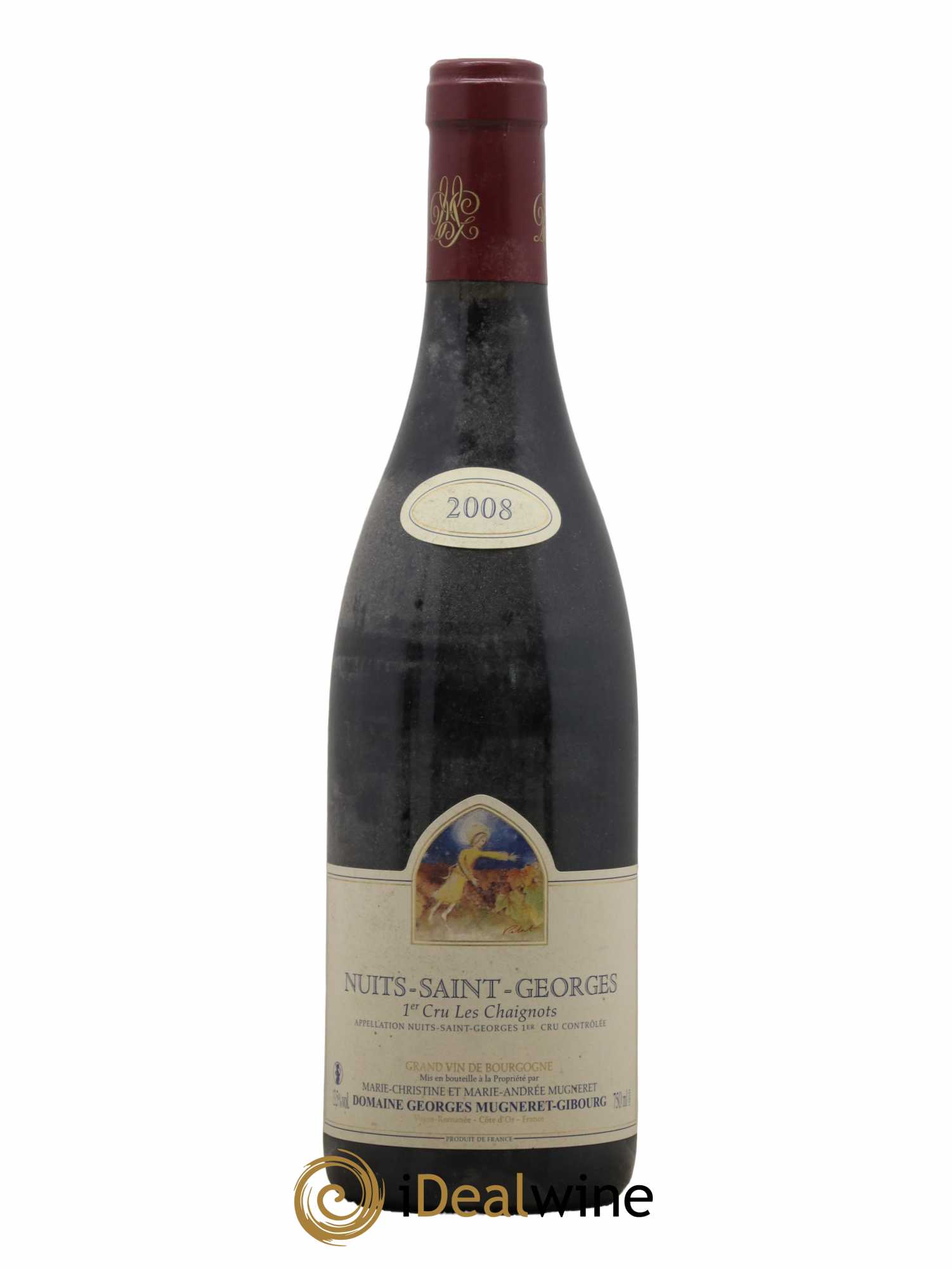 Nuits-Saint-Georges 1er Cru Les Chaignots Mugneret-Gibourg (Domaine) 2008 - Lot de 1 bouteille - 0