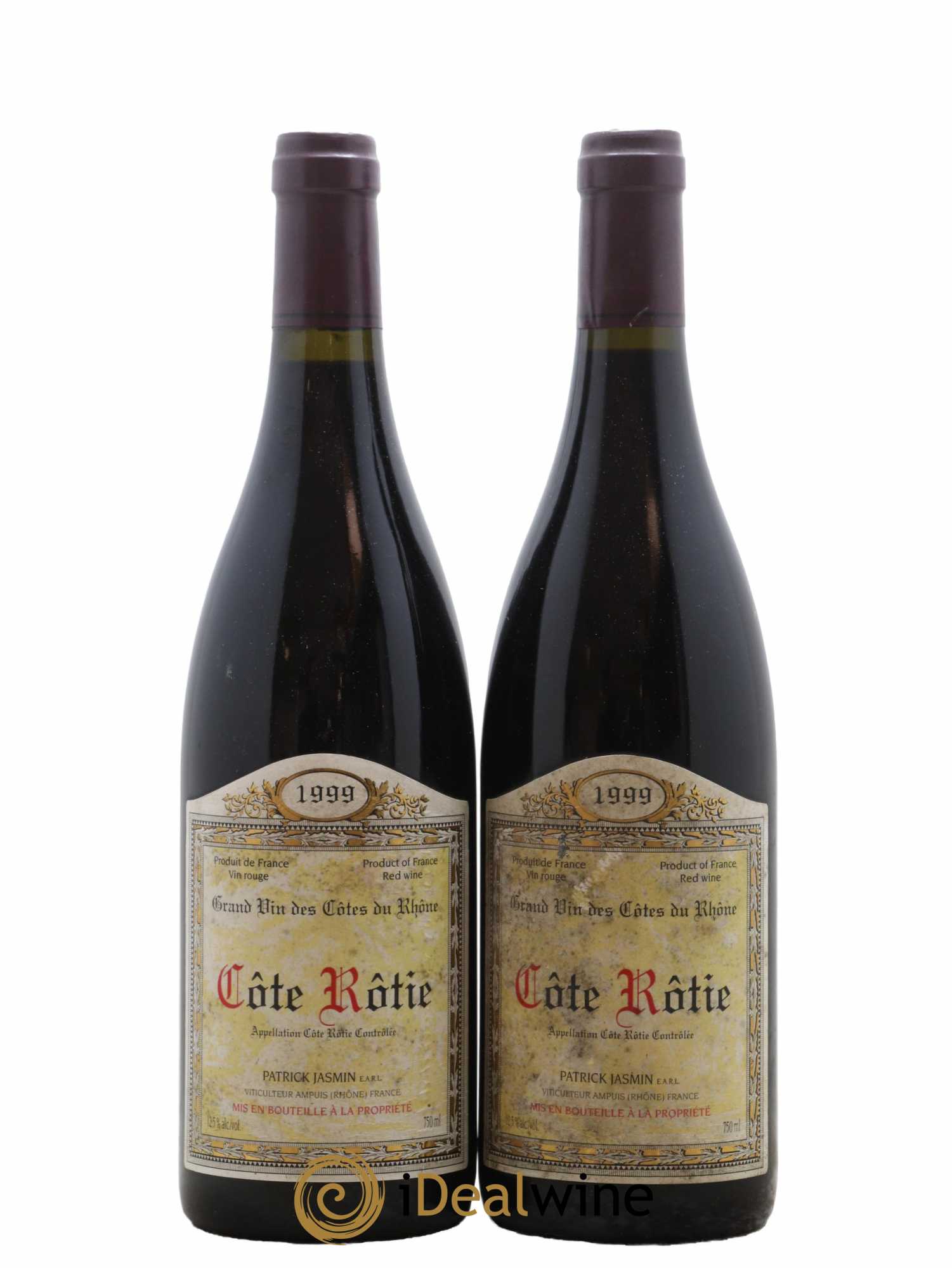 Côte-Rôtie Jasmin (Domaine) 1999 - Lot de 2 bouteilles - 0