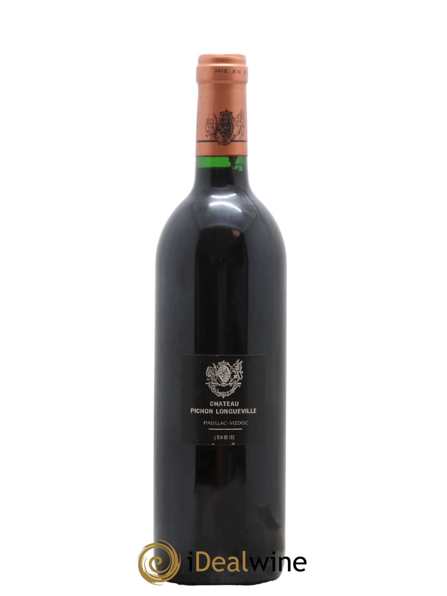 Pichon Longueville Baron 2ème Grand Cru Classé 1990 - Lot de 1 bouteille - 1