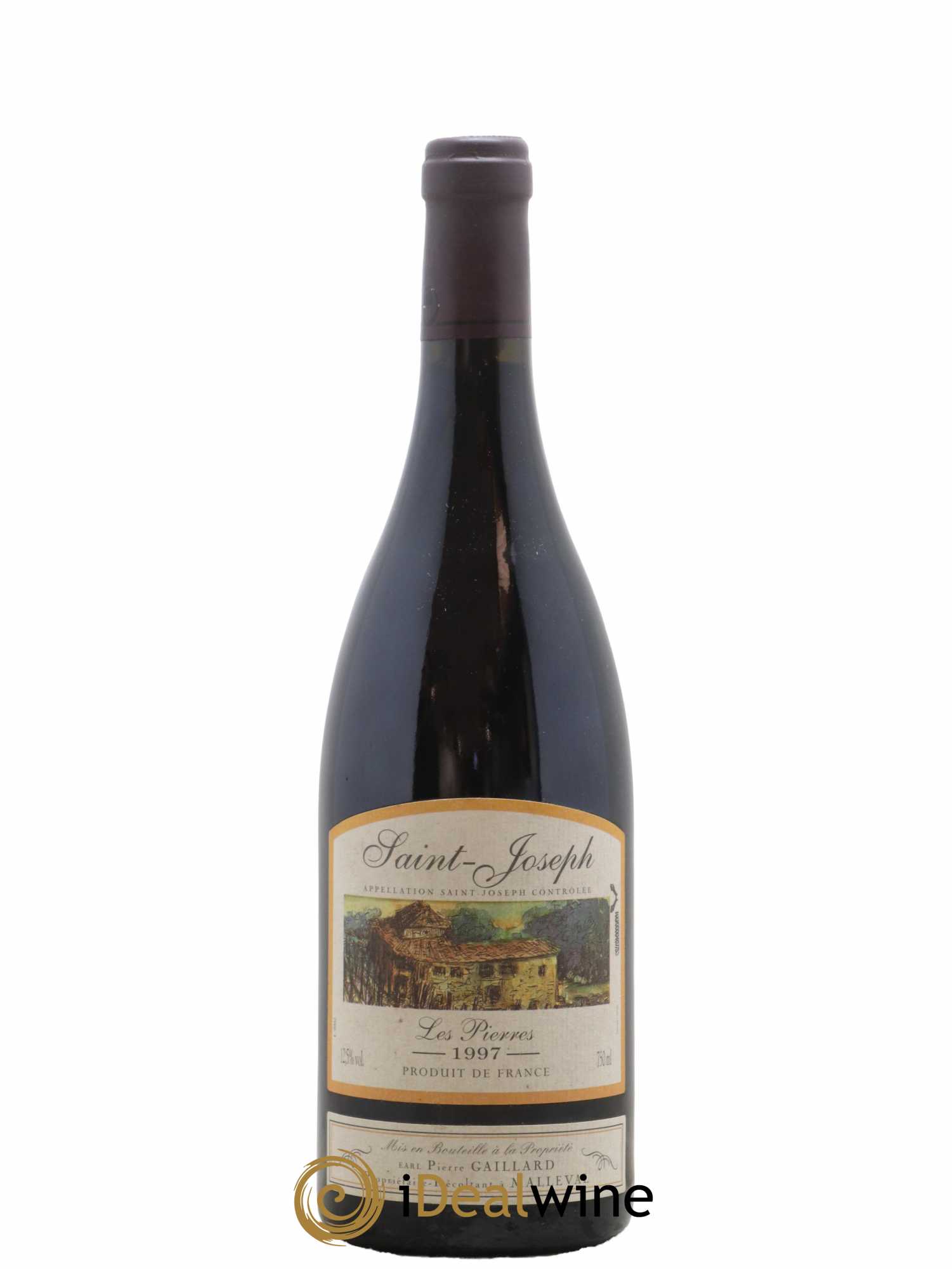 Saint-Joseph Les Pierres Pierre Gaillard 1997 - Lot de 1 bouteille - 0