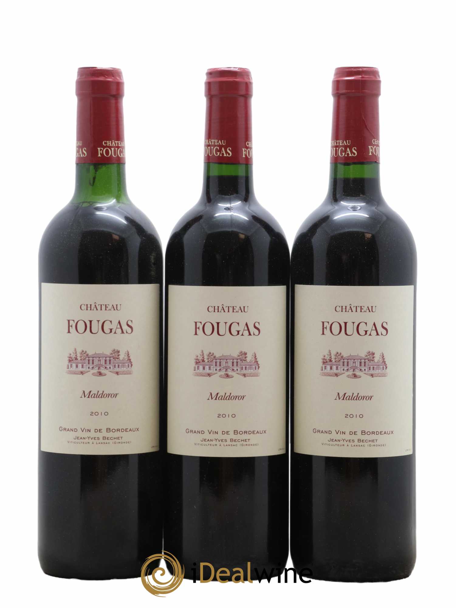 Château Fougas Maldoror 2010 - Lot de 6 bouteilles - 1