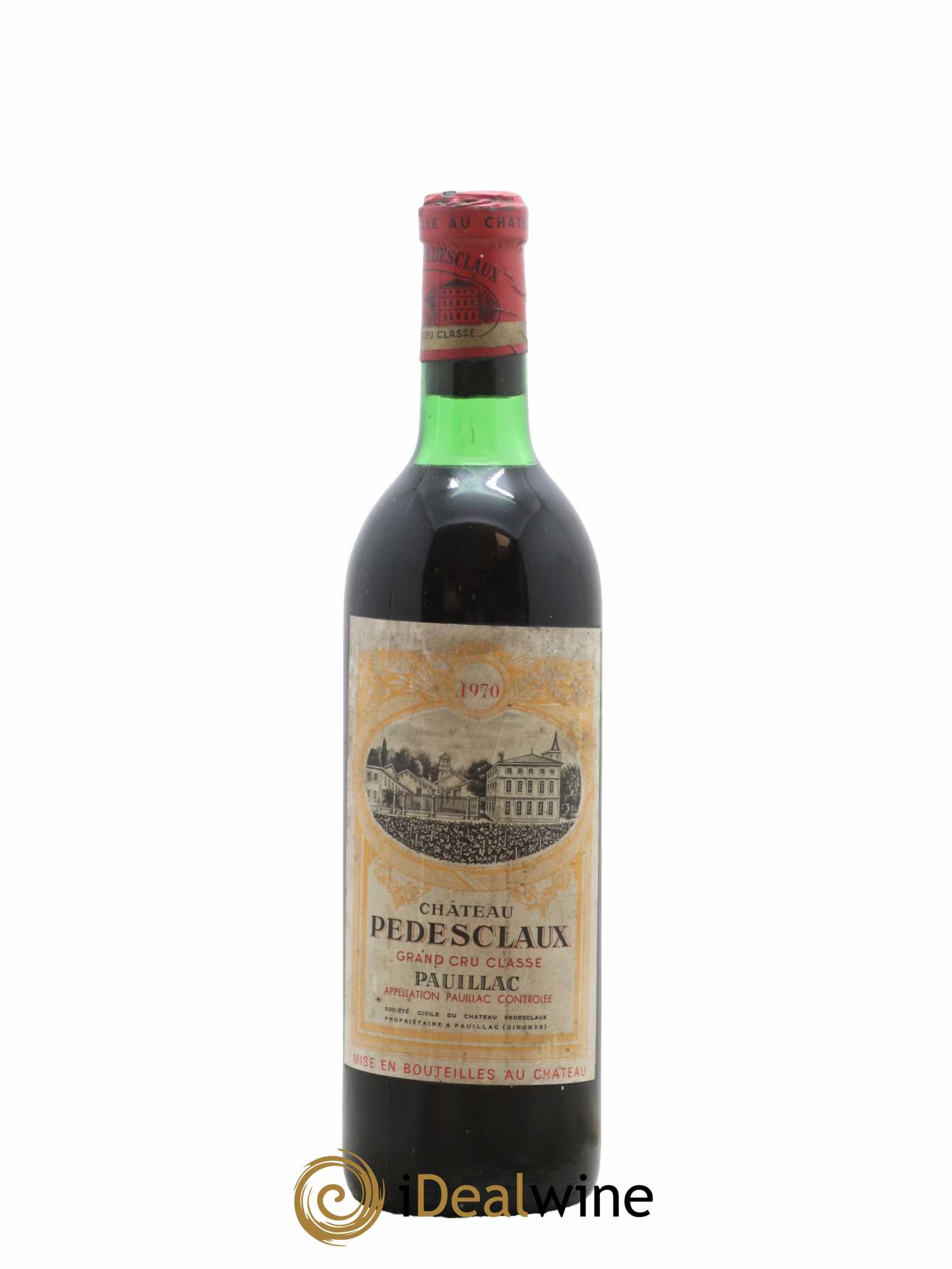 Château Pedesclaux 5ème Grand Cru Classé 1970 - Lot de 1 bouteille - 0
