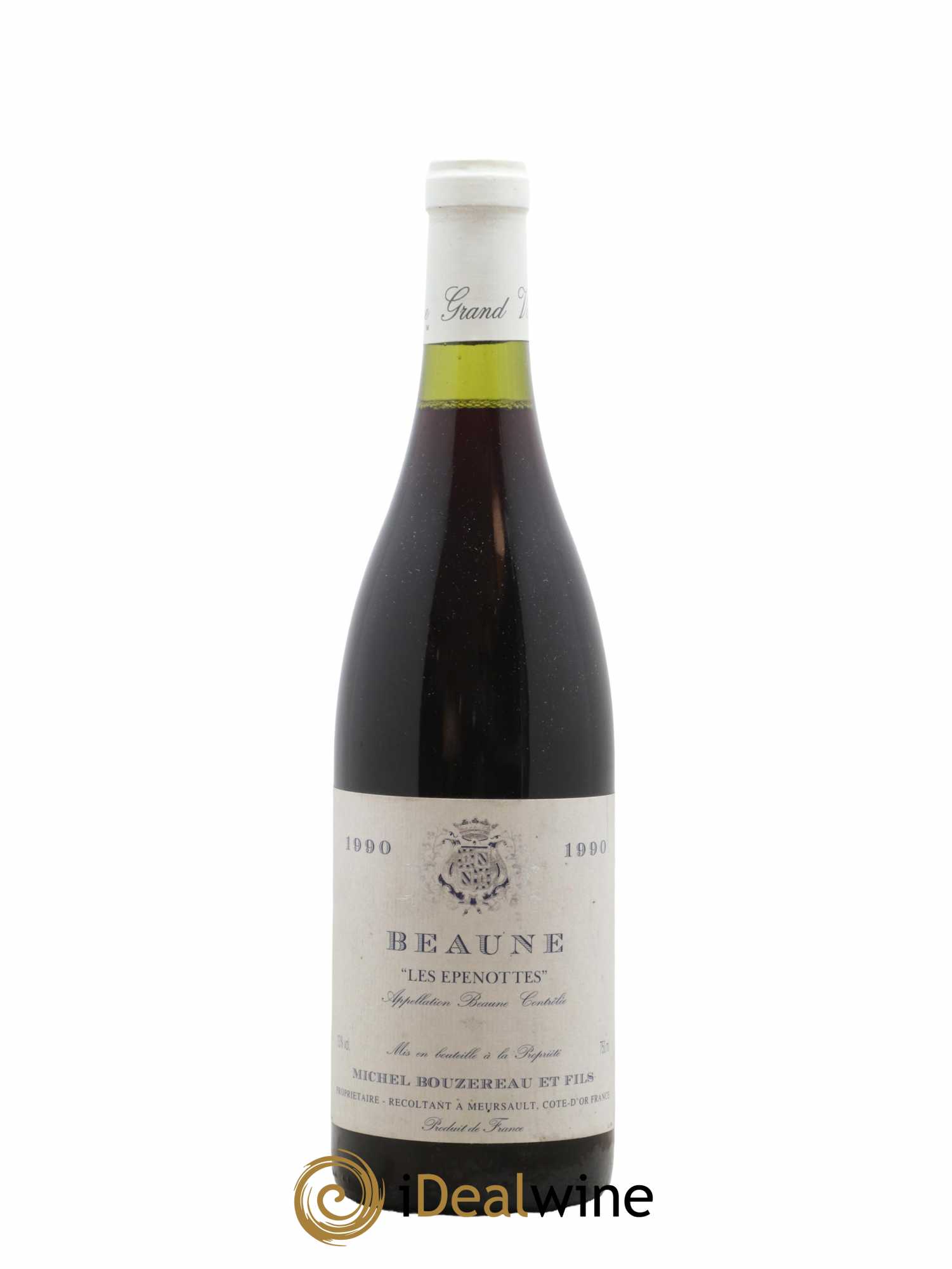 Beaune Les Epenottes Domaine Michel Bouzereau et Fils 1990 - Lot de 1 bouteille - 0