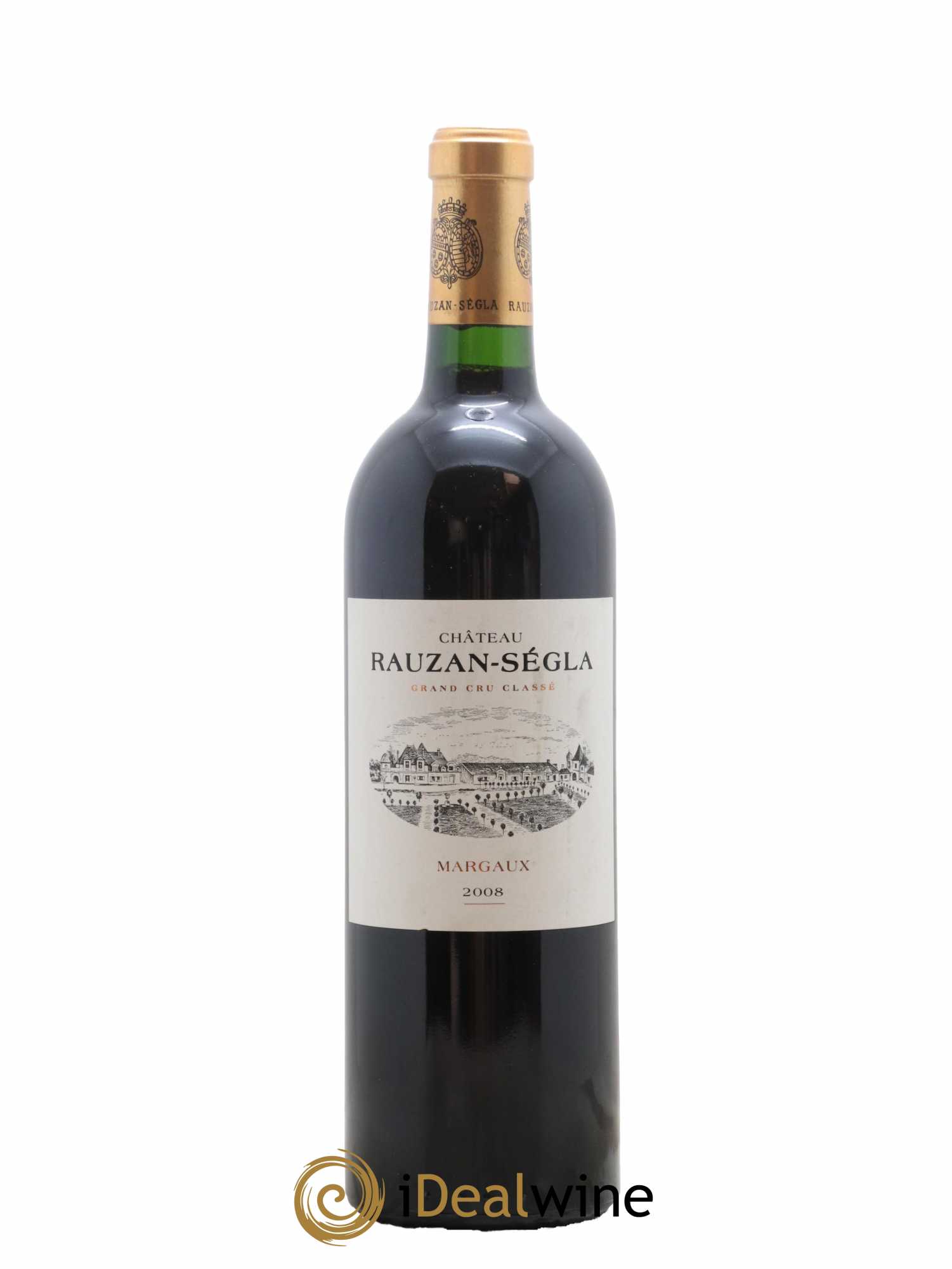 Château Rauzan Ségla Grand Cru Classé 2008 - Lot de 1 bouteille - 0