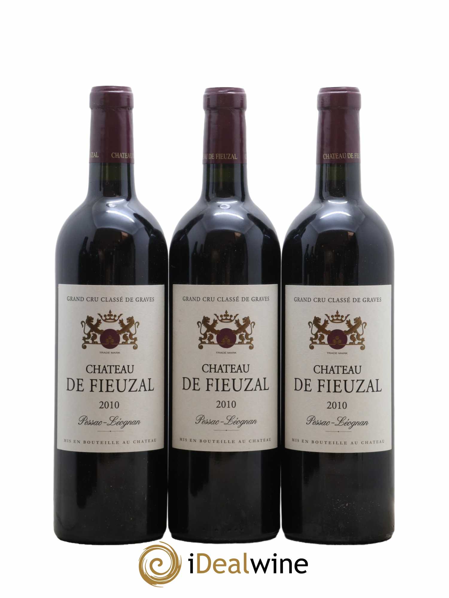 Château de Fieuzal Cru Classé de Graves 2010 - Lot de 6 bouteilles - 1