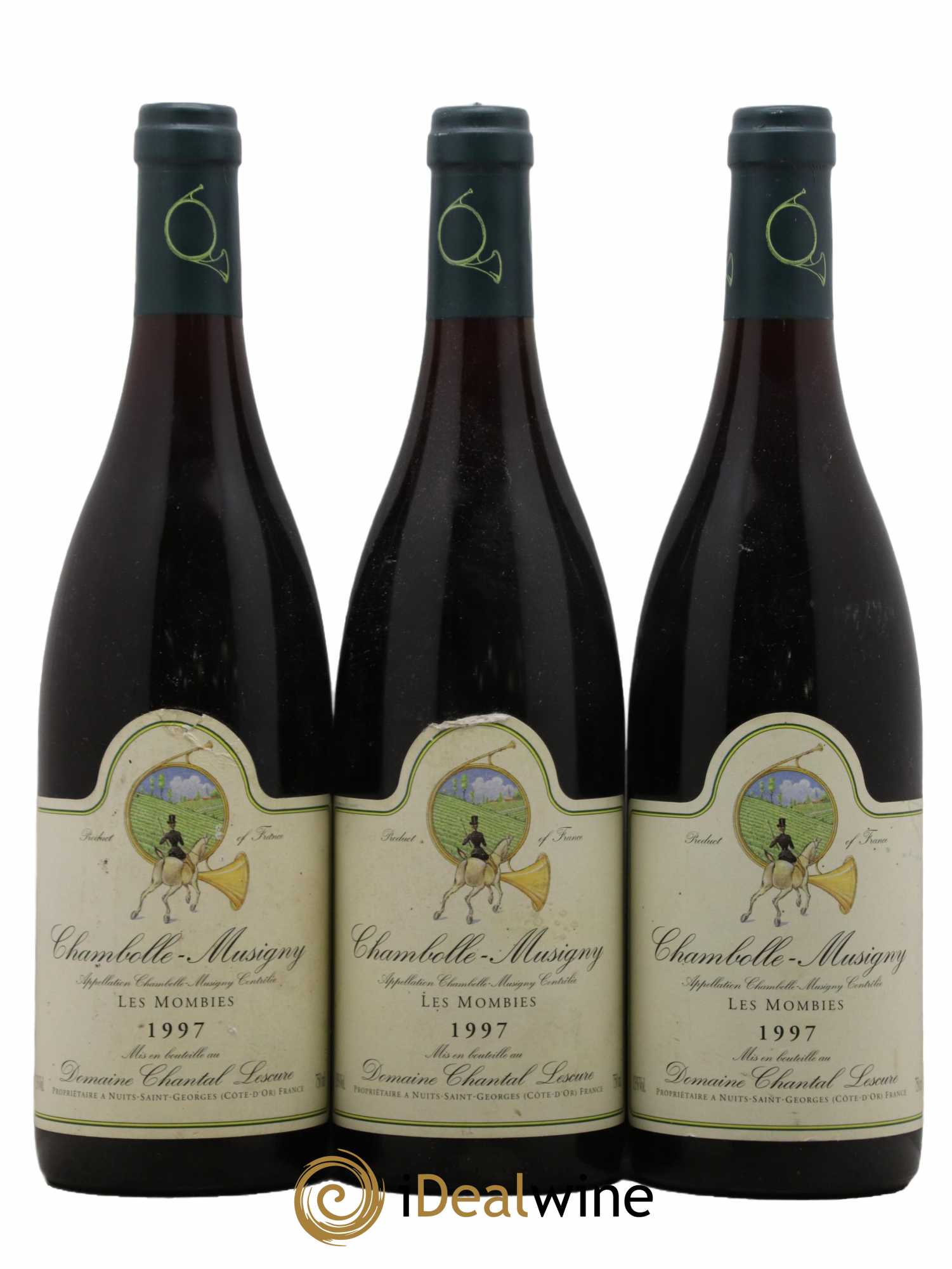Chambolle-Musigny Les Mombies Domaine Chantal Lescure 1997 - Lot de 3 bouteilles - 0