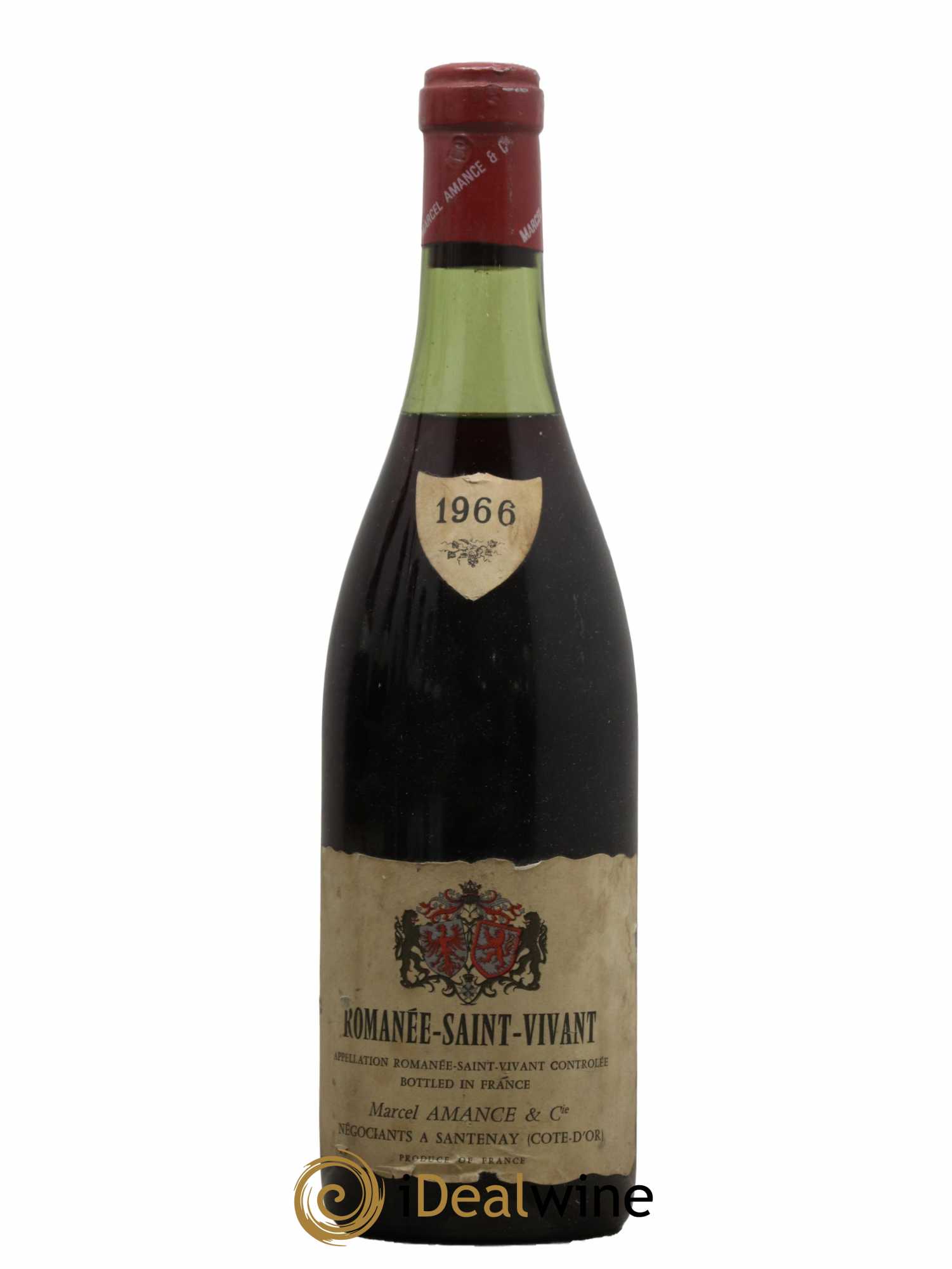 Romanée-Saint-Vivant Grand Cru Marcel Amance & Cie 1966 - Lot de 1 bouteille - 0