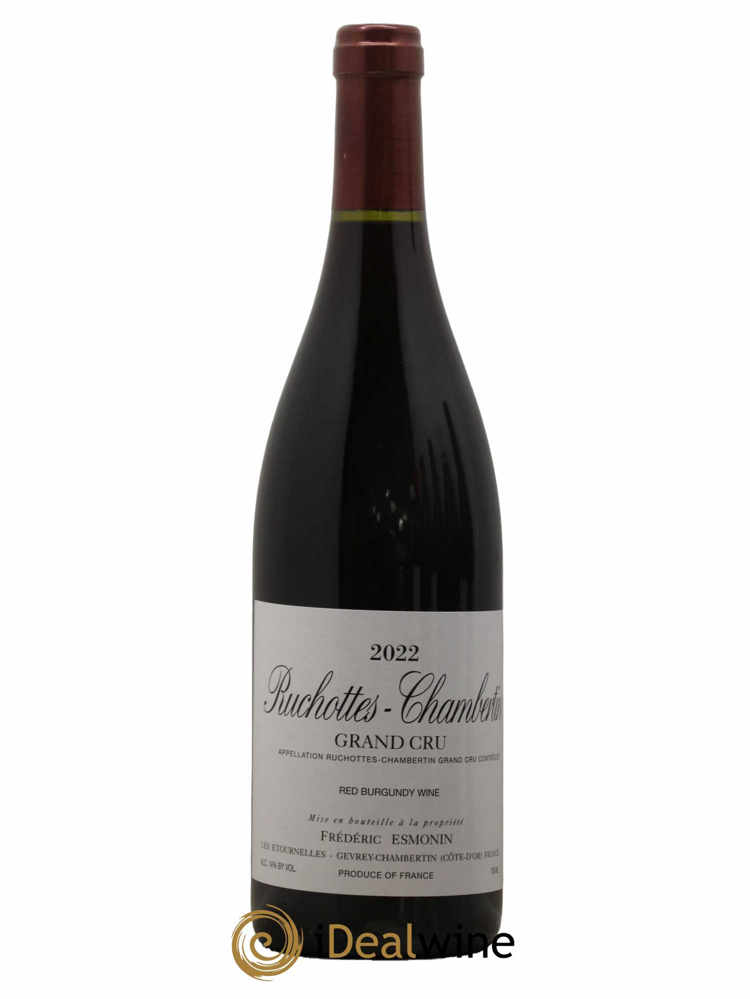 Ruchottes-Chambertin Grand Cru Frédéric Esmonin 2022 - Lot de 1 bouteille - 0
