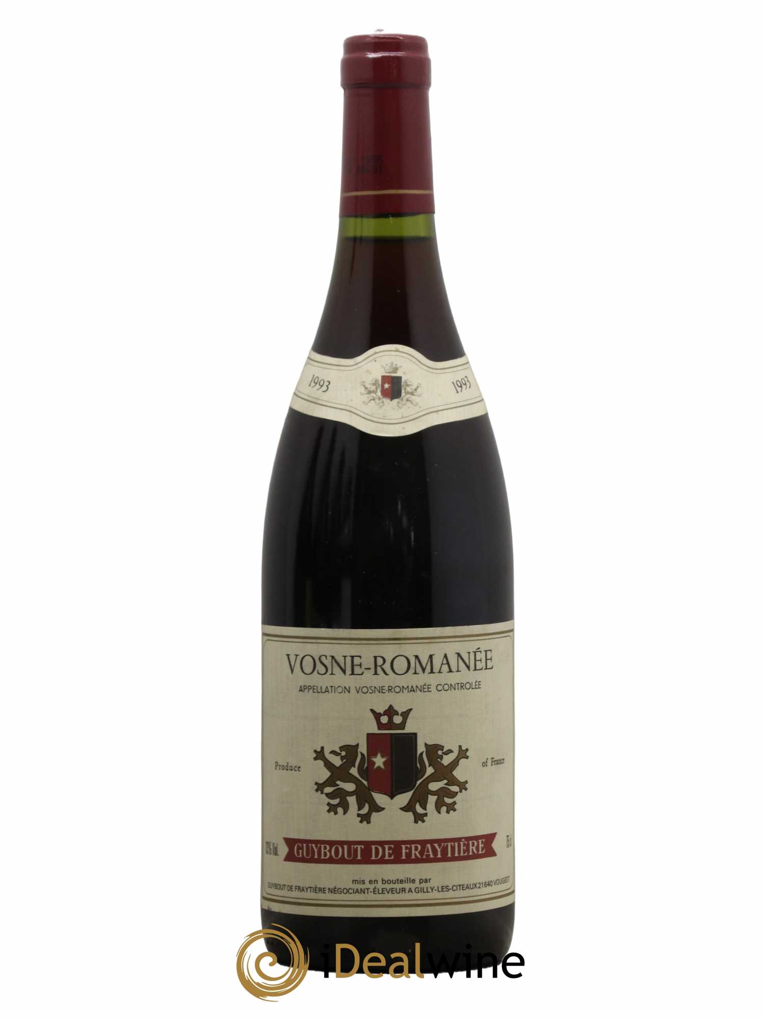 Vosne-Romanée Guybout de Fraytière 1993 - Lot de 1 bouteille - 0