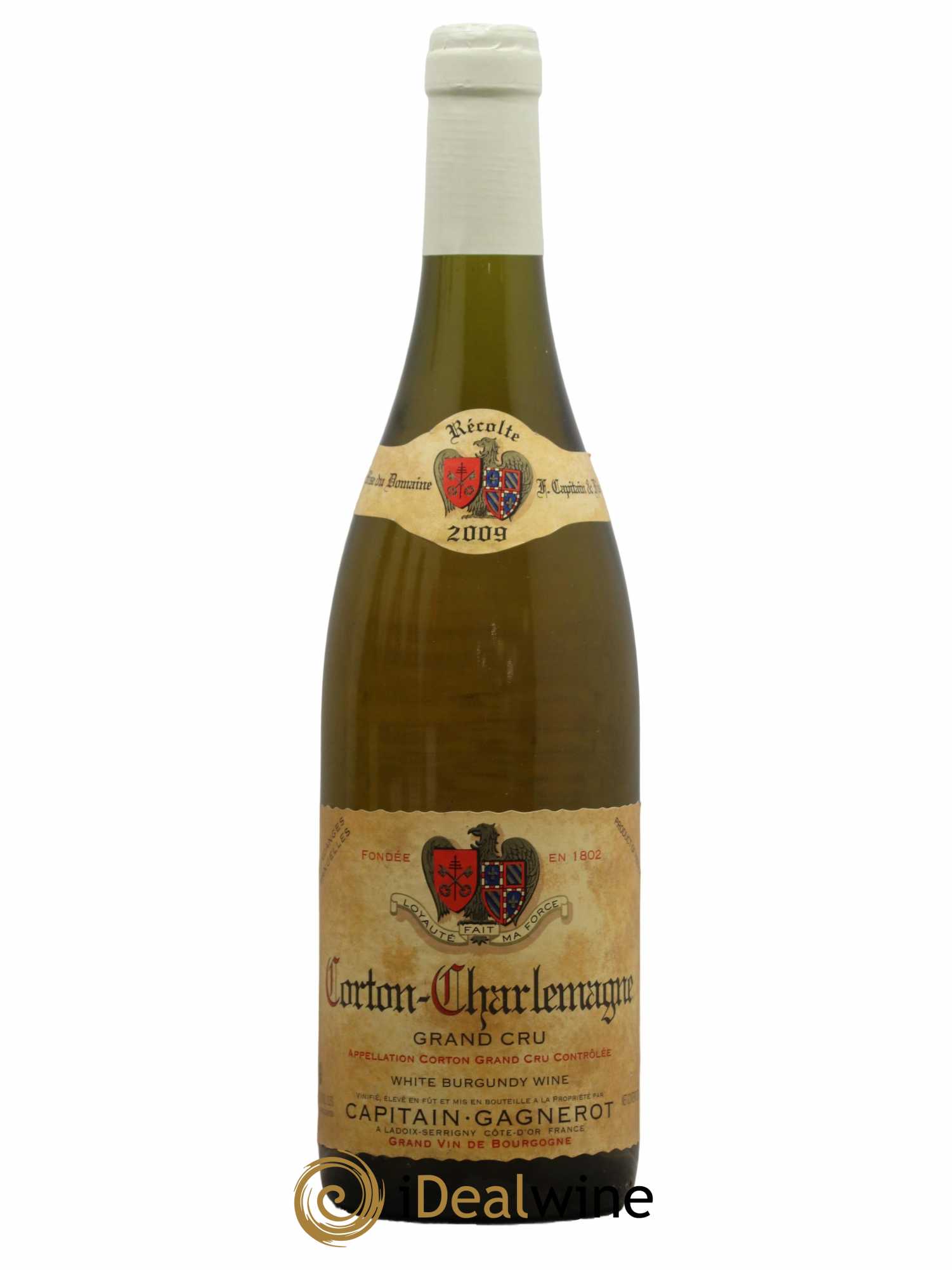 Corton-Charlemagne Grand Cru Capitain-Gagnerot 2009 - Lot de 1 bouteille - 0