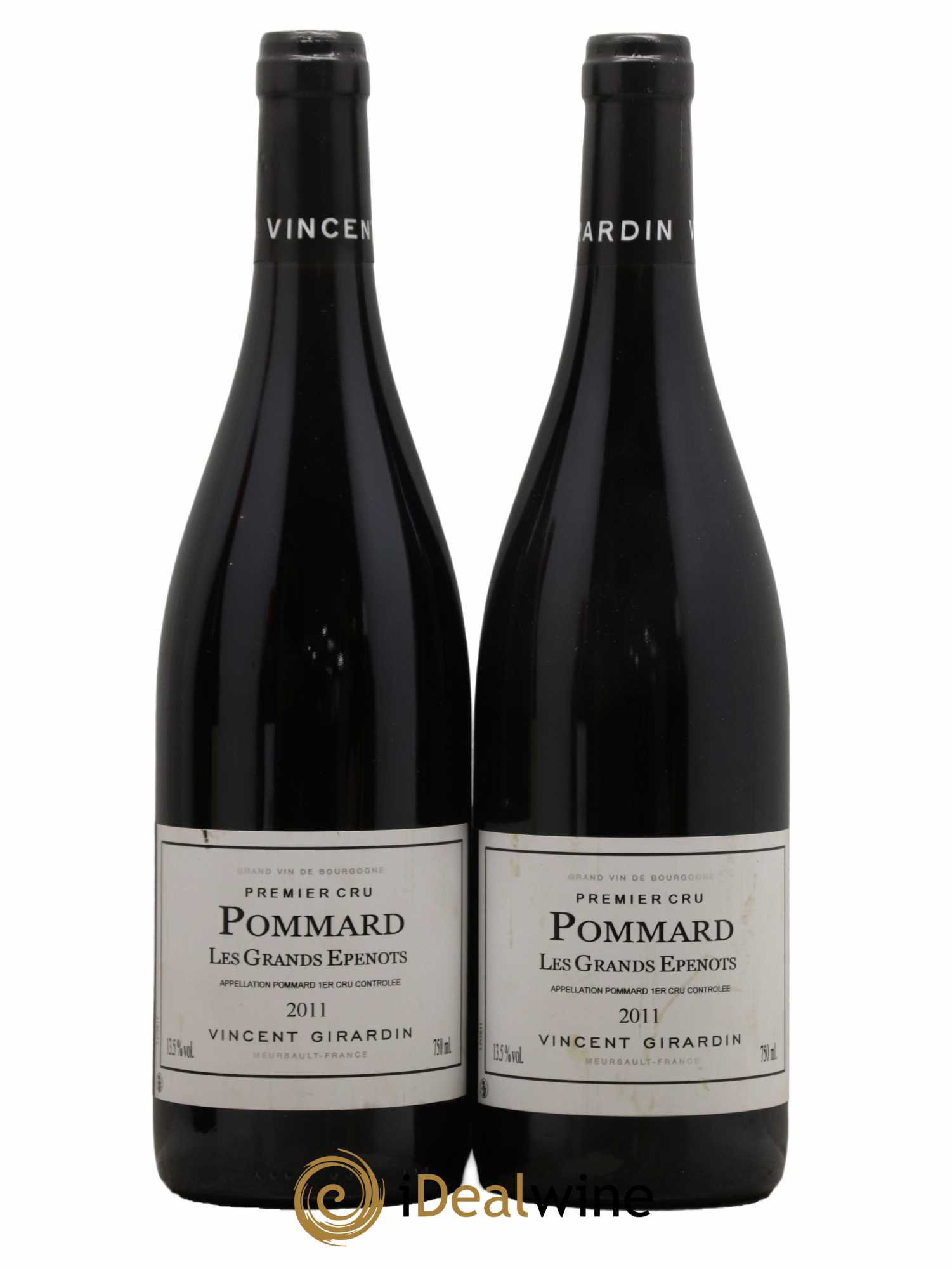 Pommard 1er Cru Les Grands Epenots Vincent Girardin 2011 - Lot de 2 bouteilles - 0