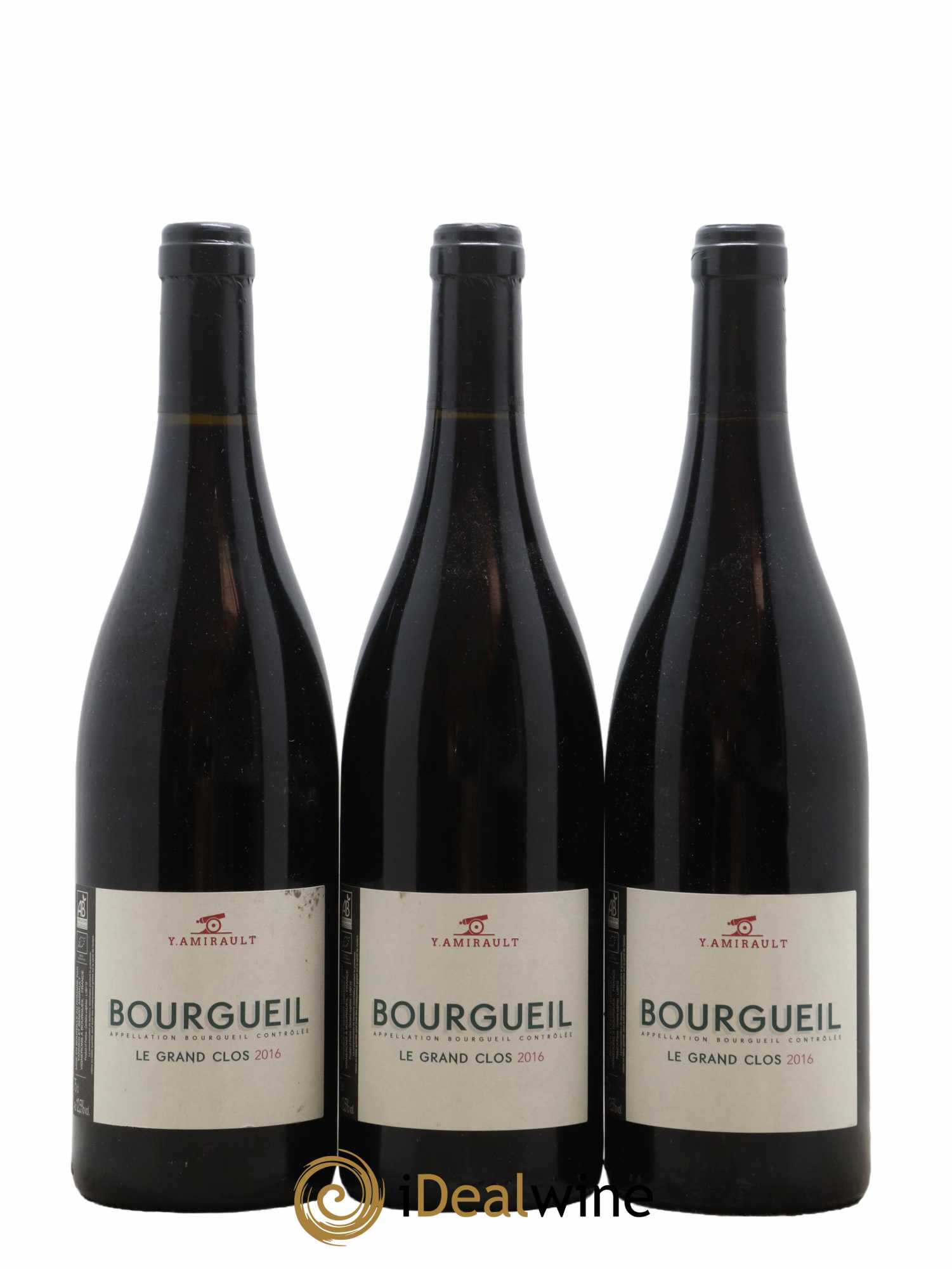 Bourgueil Grand Clos Yannick Amirault (Domaine) 2016 - Lot de 3 bouteilles - 0