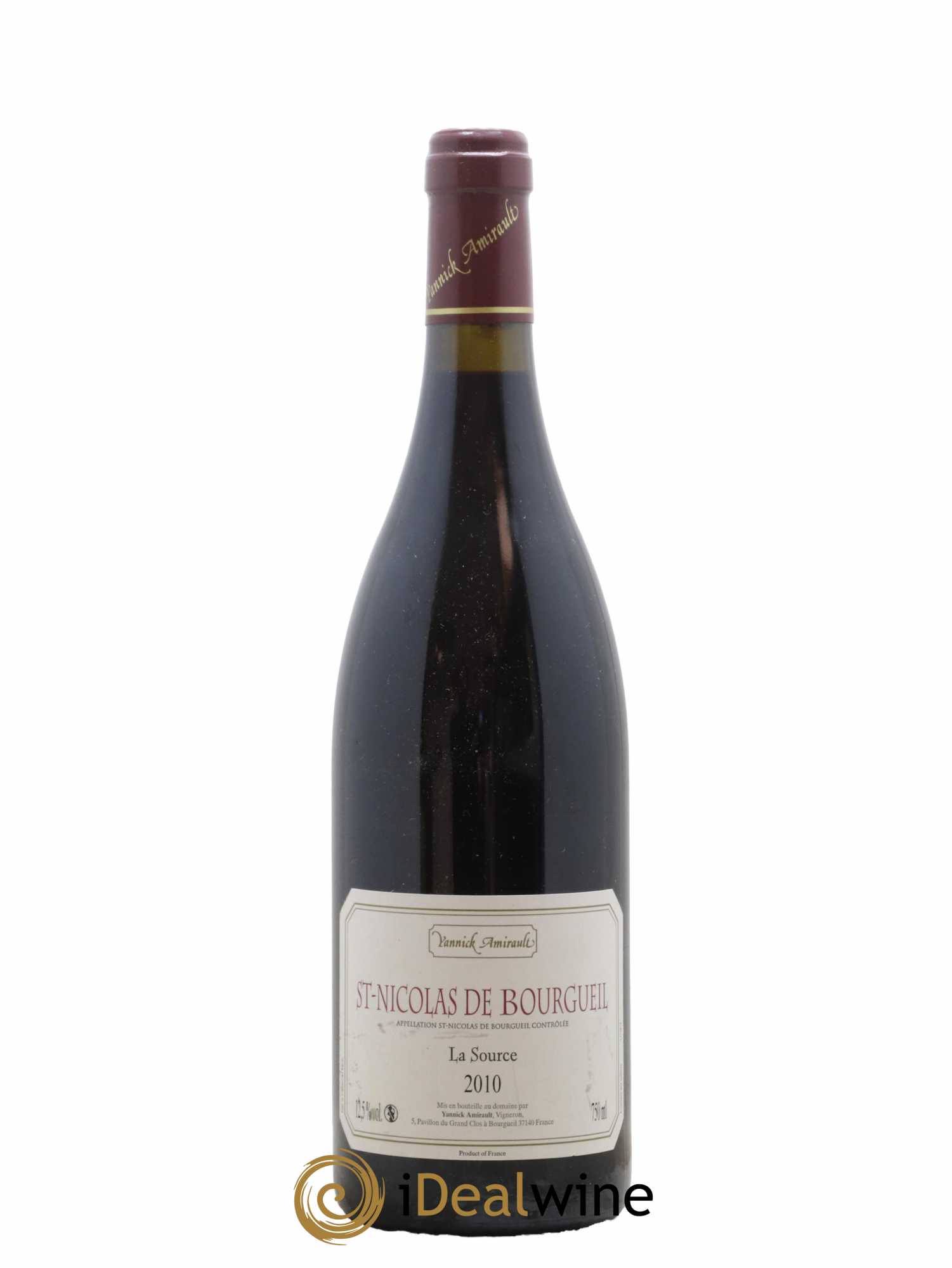 Saint-Nicolas de Bourgueil La Source Yannick Amirault (Domaine) 2010 - Lot de 1 bouteille - 0