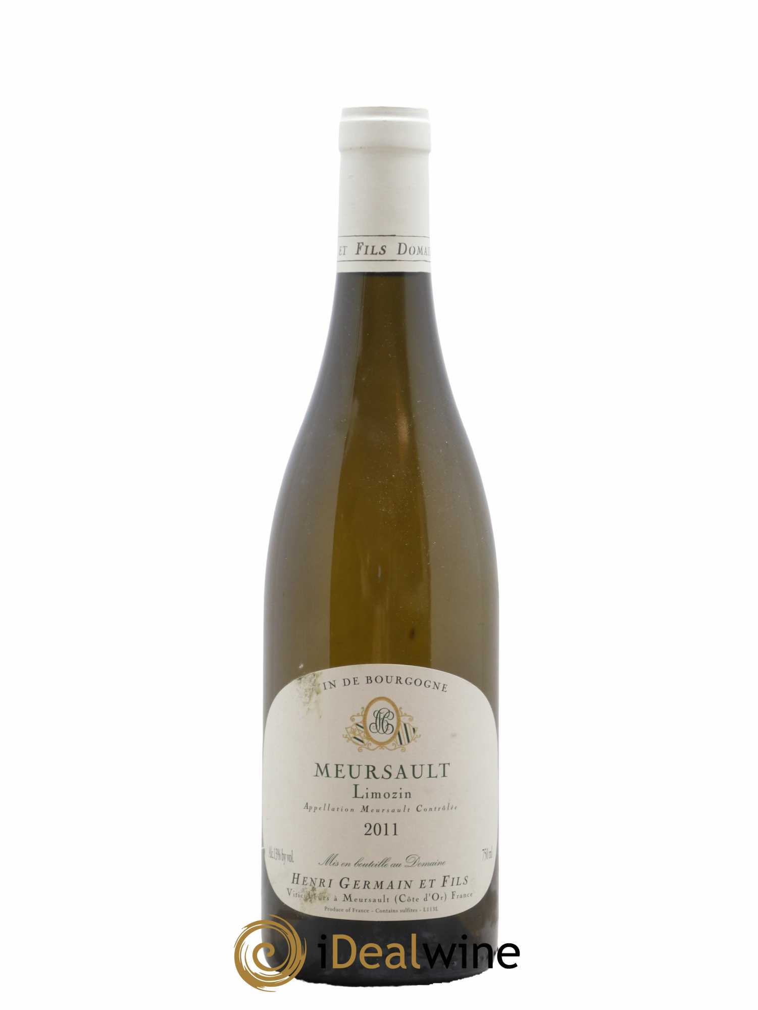 Meursault Limozin Henri Germain 2011 - Lot de 1 bouteille - 0
