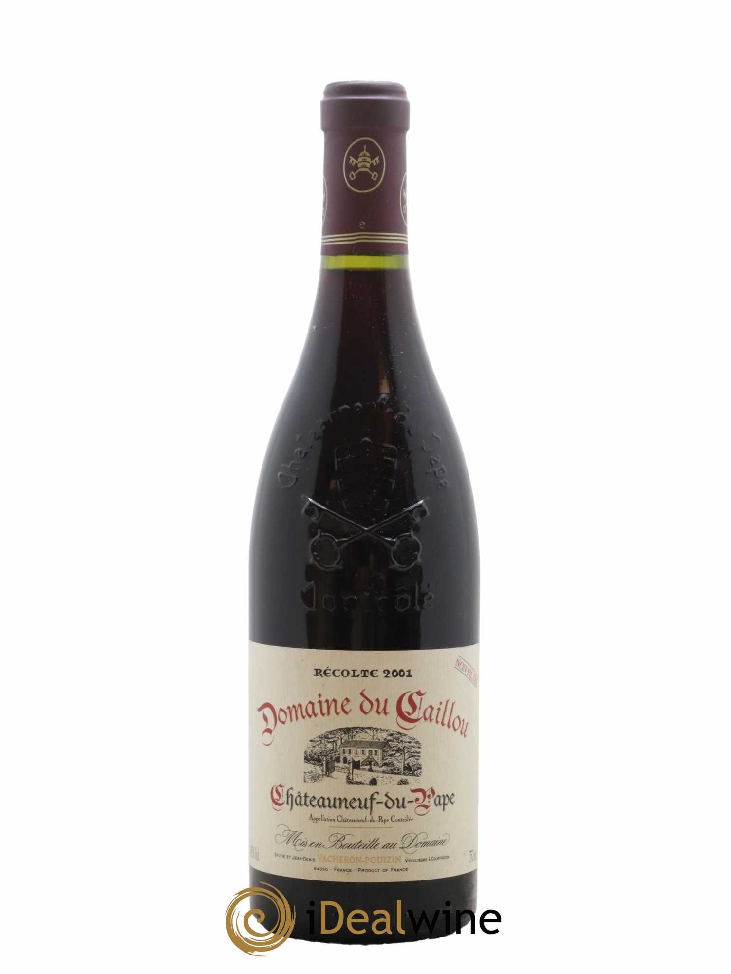 Châteauneuf-du-Pape Domaine Le Clos Du Caillou 2001 - Lot de 1 bouteille - 0