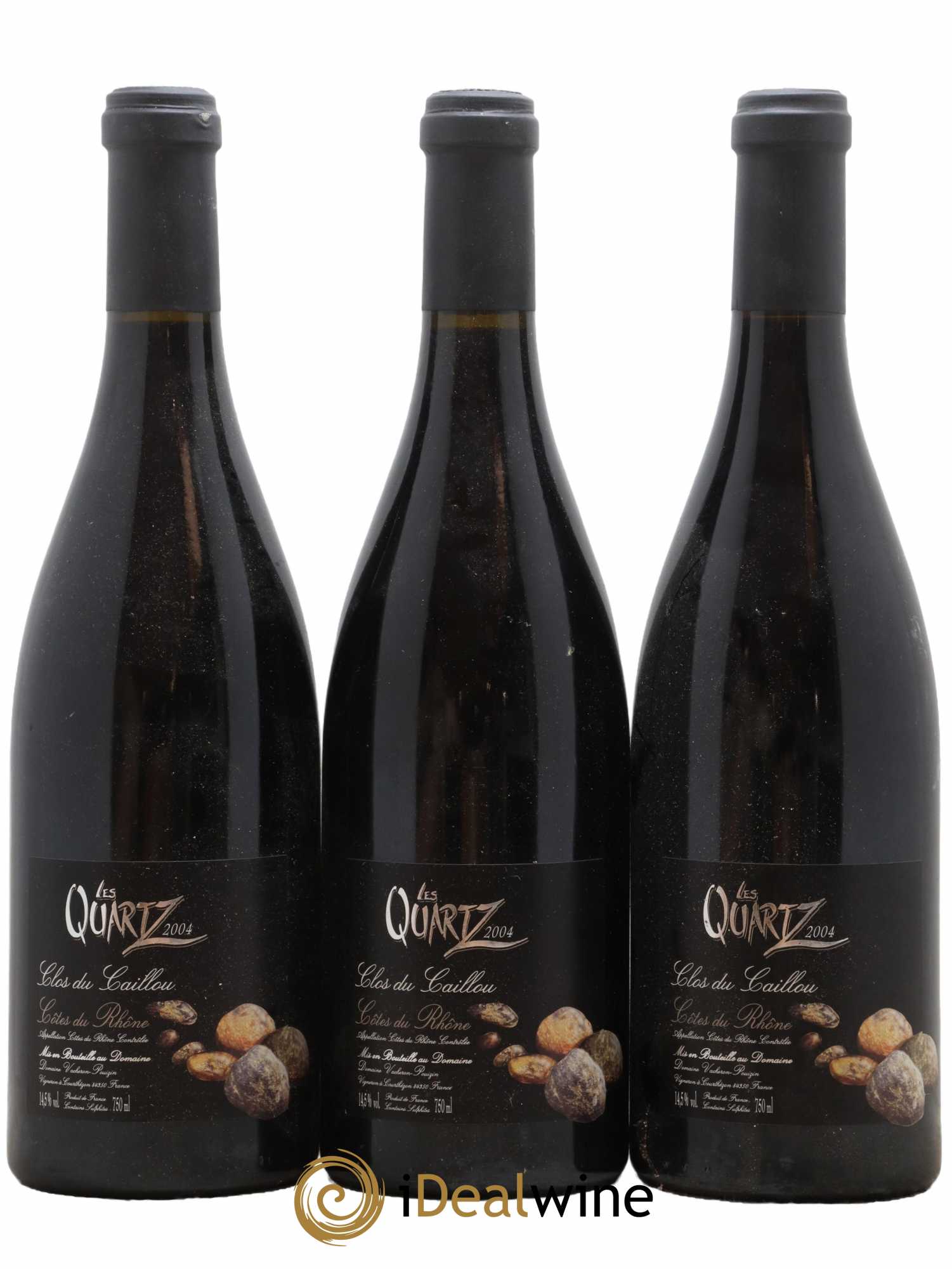 Côtes-du-Rhône 2004 - Posten von 3 Flaschen - 0