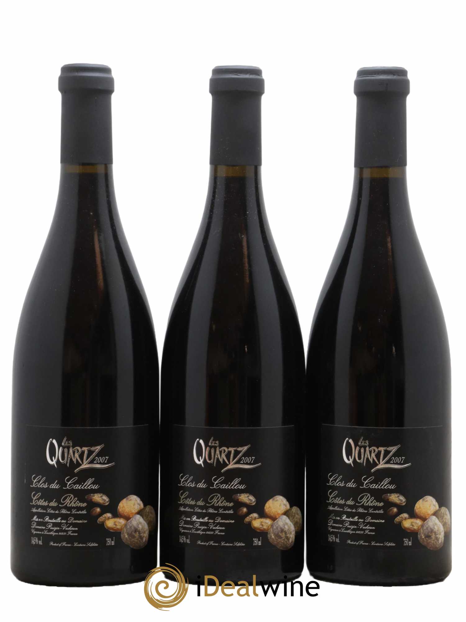 Côtes-du-Rhône 2007 - Posten von 3 Flaschen - 0