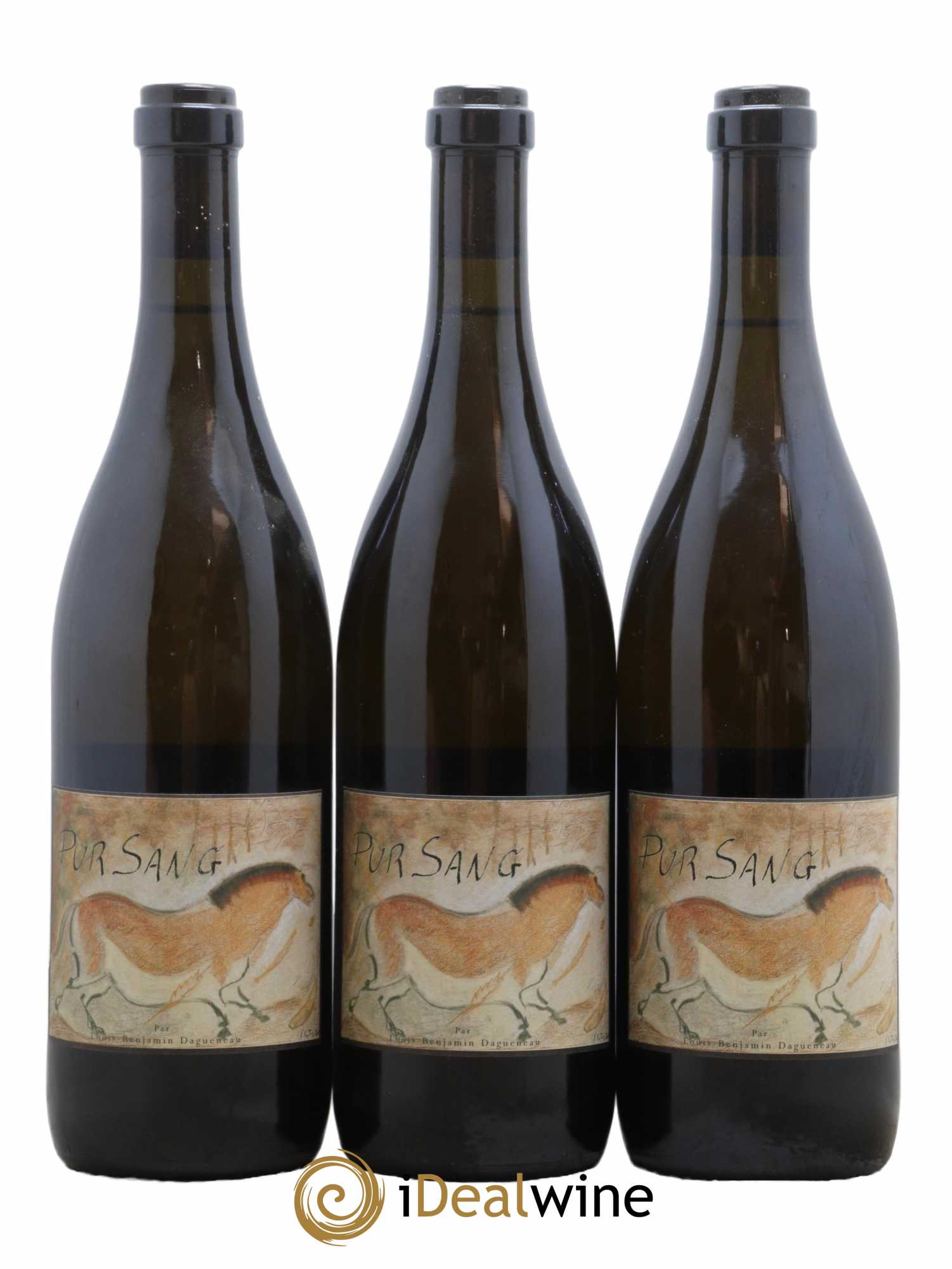 Vin de France (anciennement Pouilly-Fumé) Pur Sang Dagueneau (Domaine Didier - Louis-Benjamin) 2008 - Lot de 3 bouteilles - 0