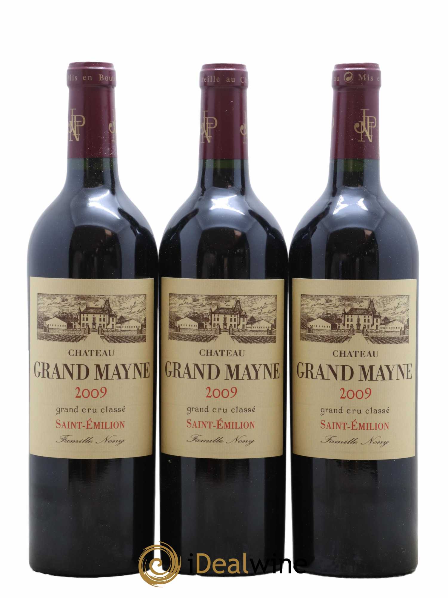 Château Grand Mayne Grand Cru Classé 2009 - Lot de 12 bouteilles - 2