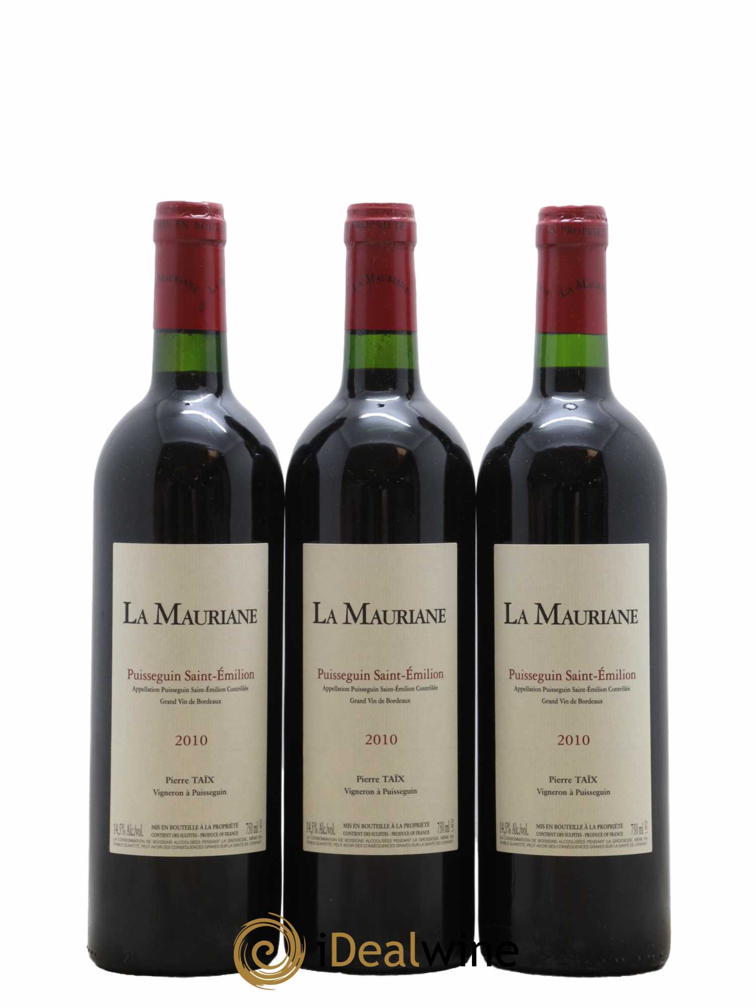 La Mauriane 2010 - Lot de 12 bouteilles - 1