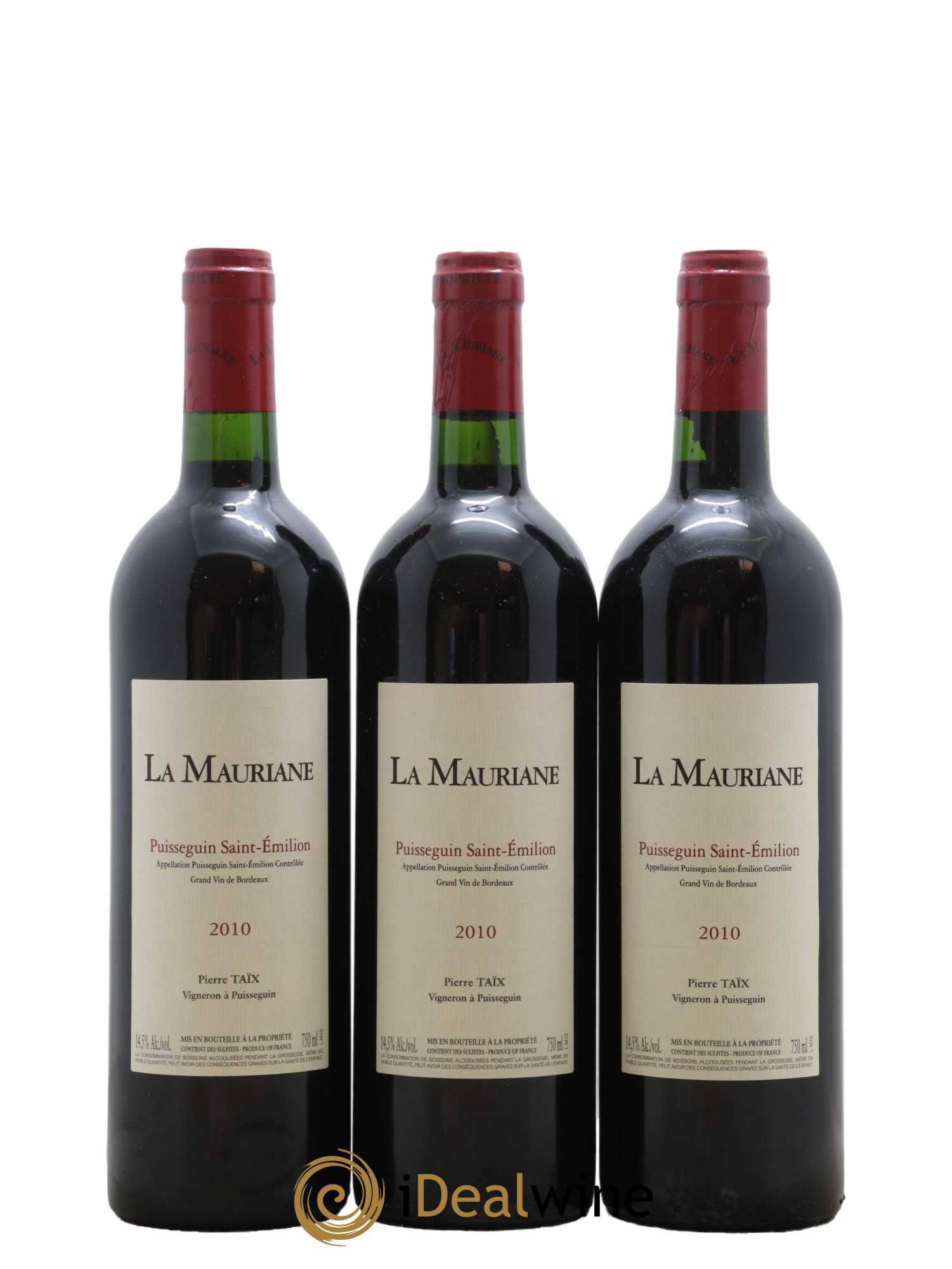 La Mauriane 2010 - Lot de 12 bouteilles - 3