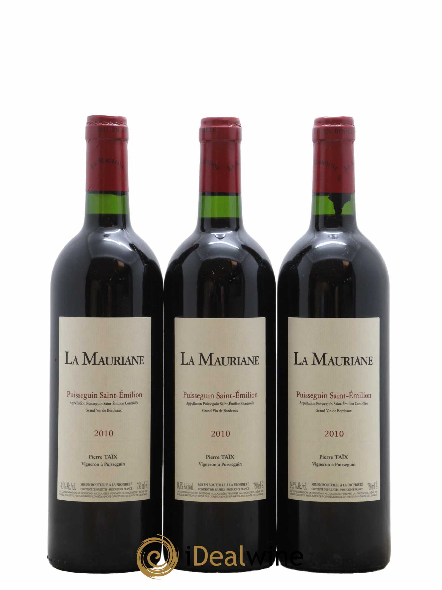 La Mauriane 2010 - Lot de 12 bouteilles - 4