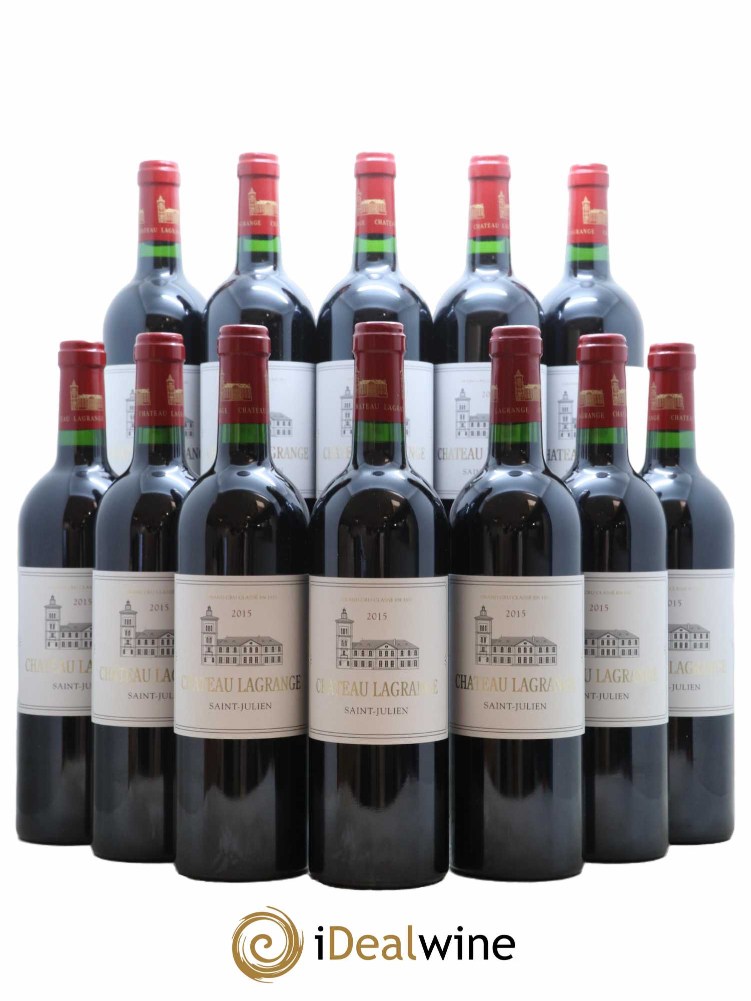 Château Lagrange 3ème Grand Cru Classé 2015 - Lot de 12 bouteilles - 0